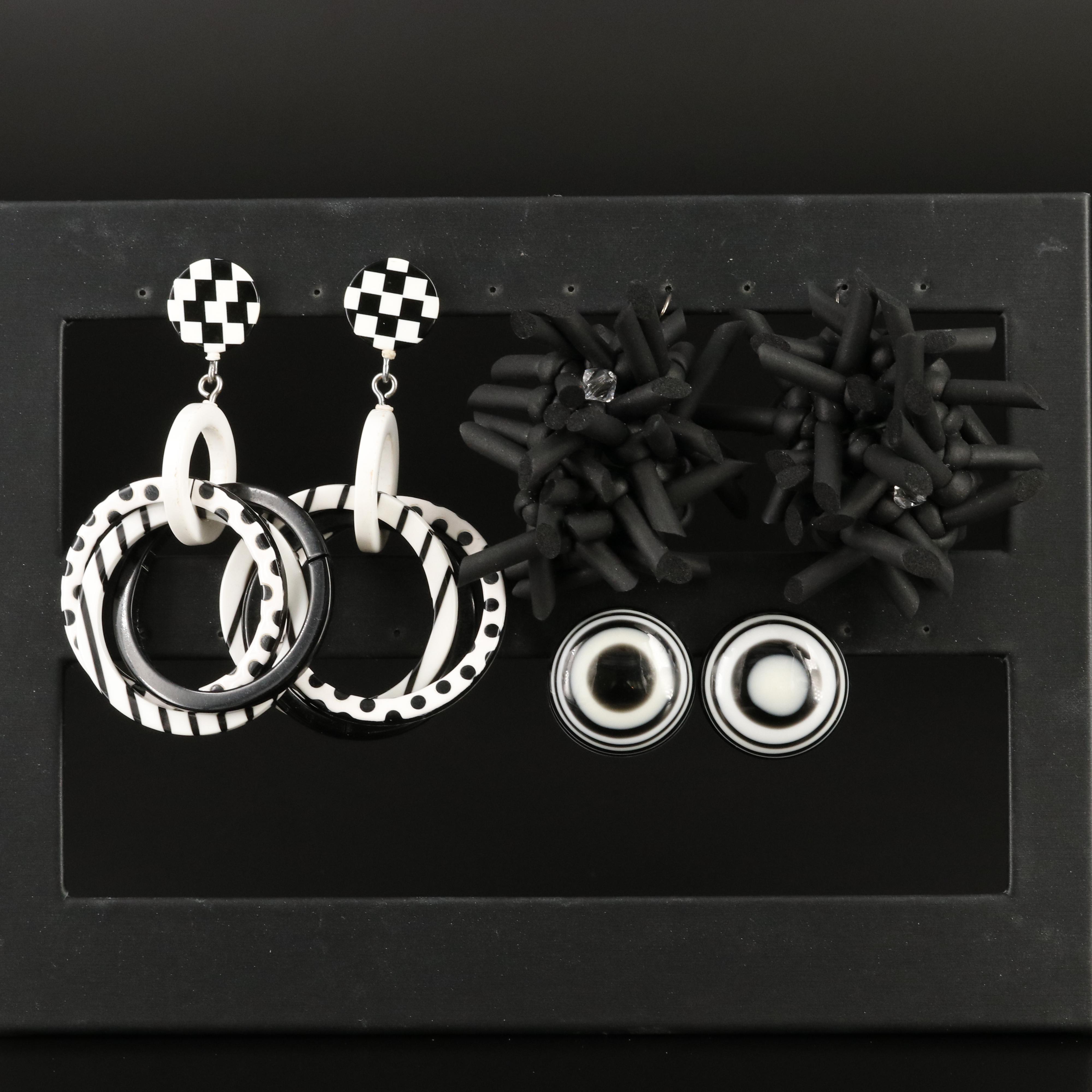 French Marion Godart Featured in Earring Collection