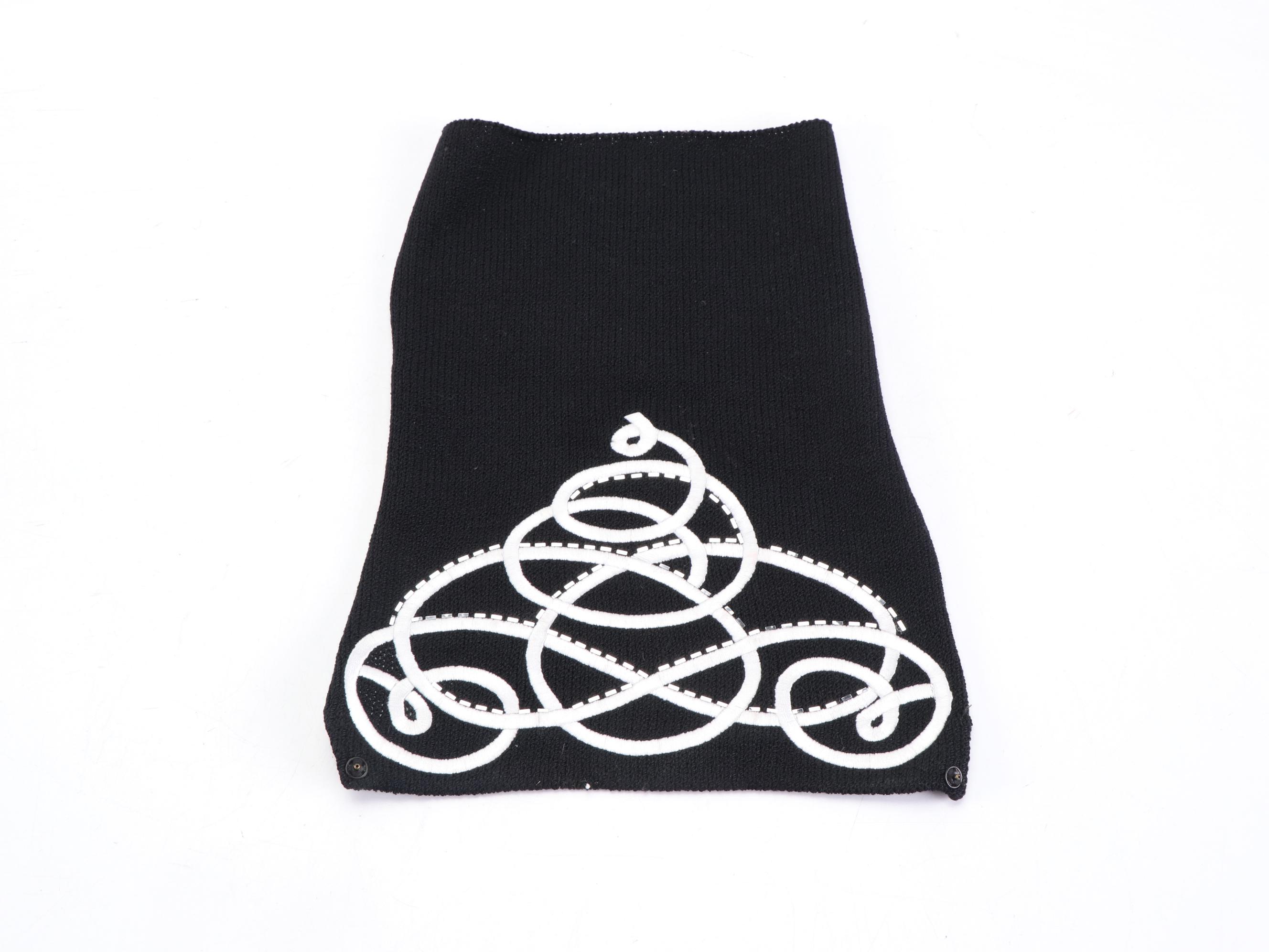 St. John Evening Jackets with Embellishment and Chain Belt Accessory