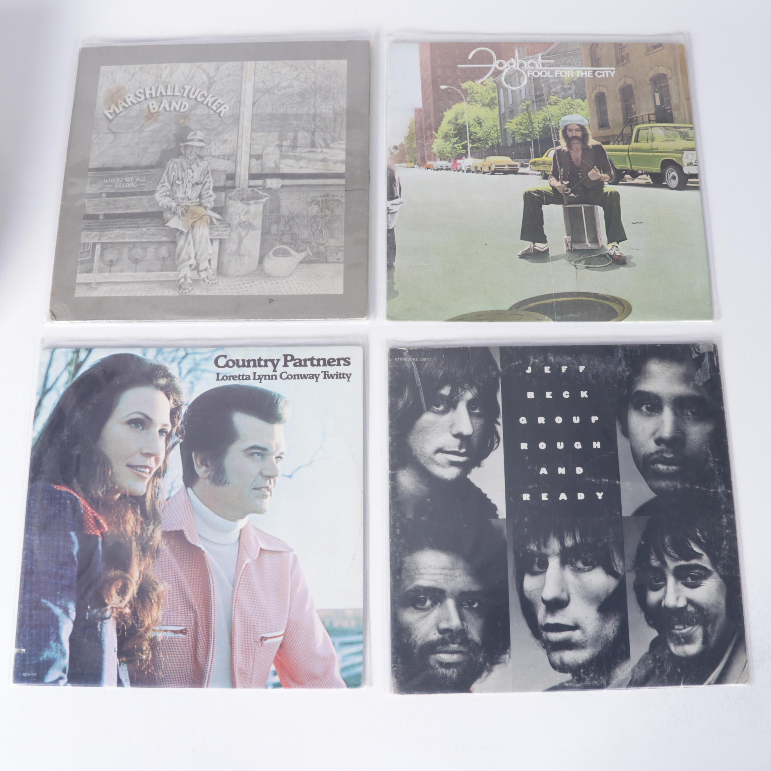 Folk, Southern Rock, Country Rock, and Classic Country Vinyl Records