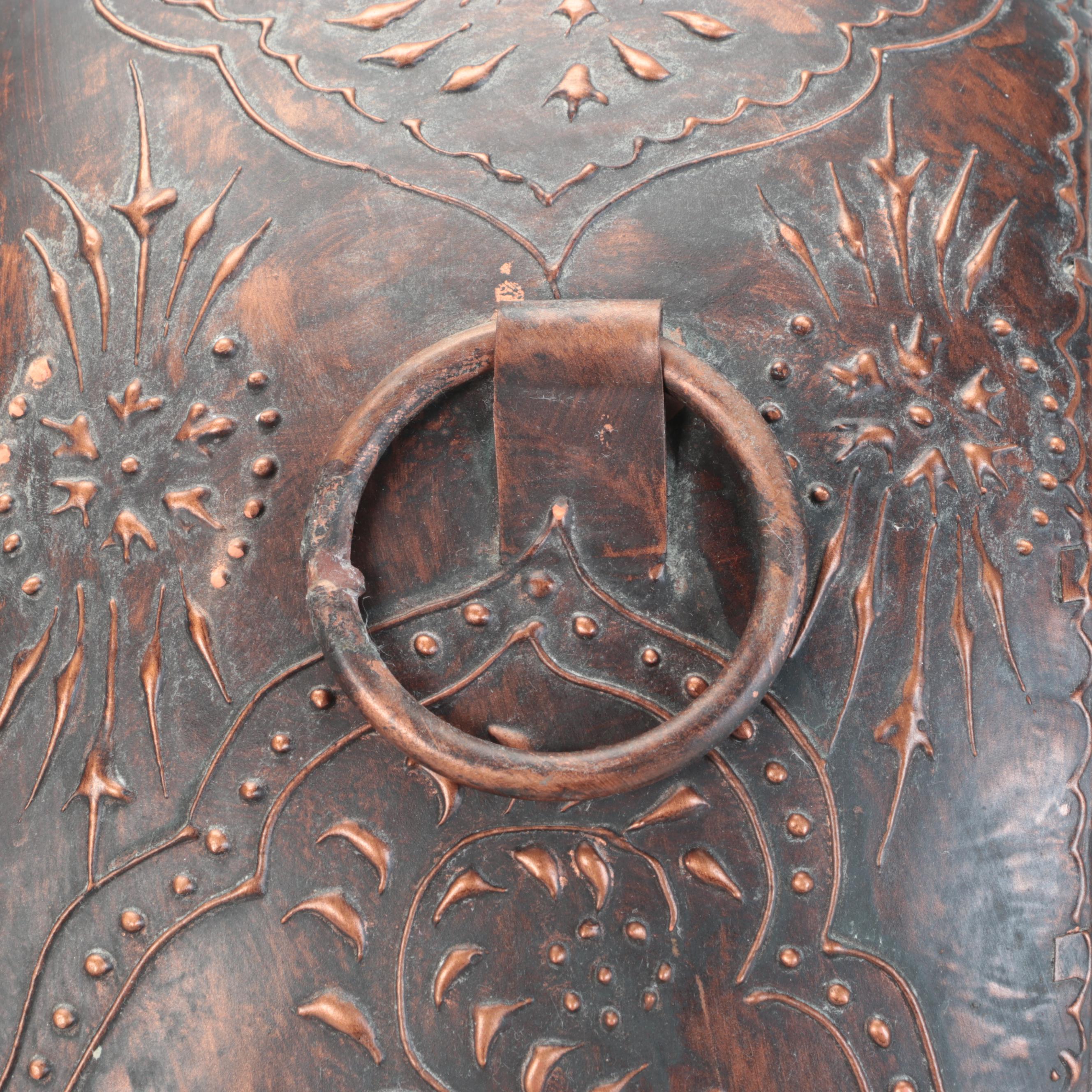 Hammered Metal Decorative Canteens