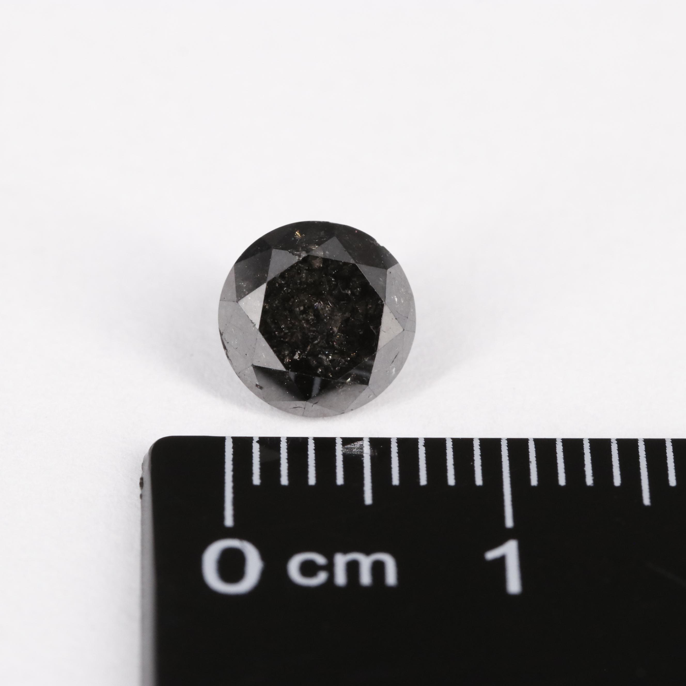 Loose 1.96 CT Black Diamond