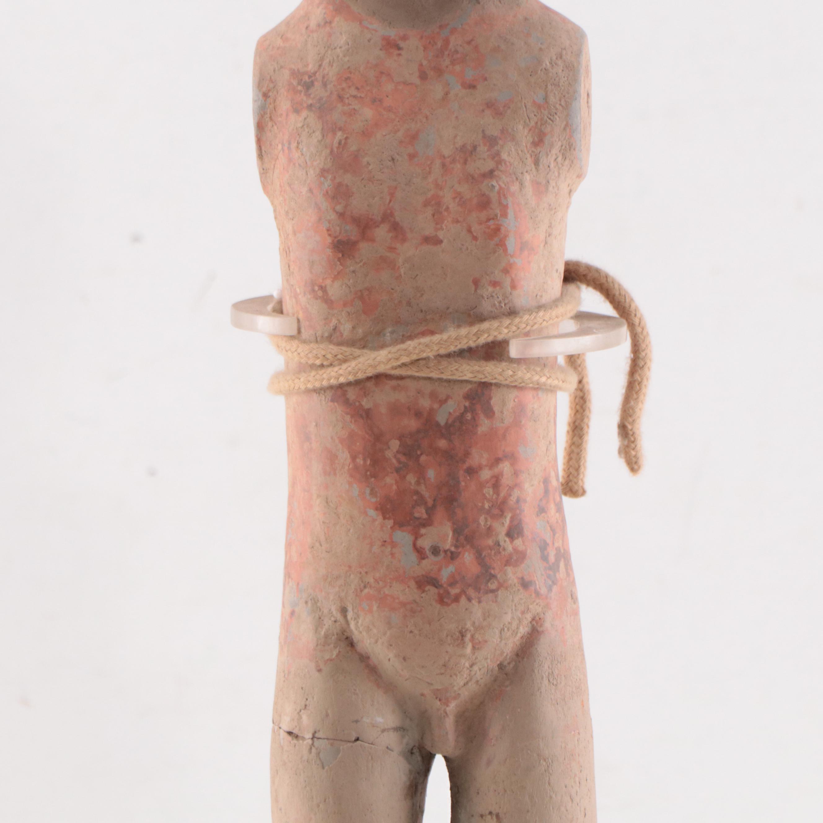 Chinese Pottery Tomb Figure, Probably Han Dynasty