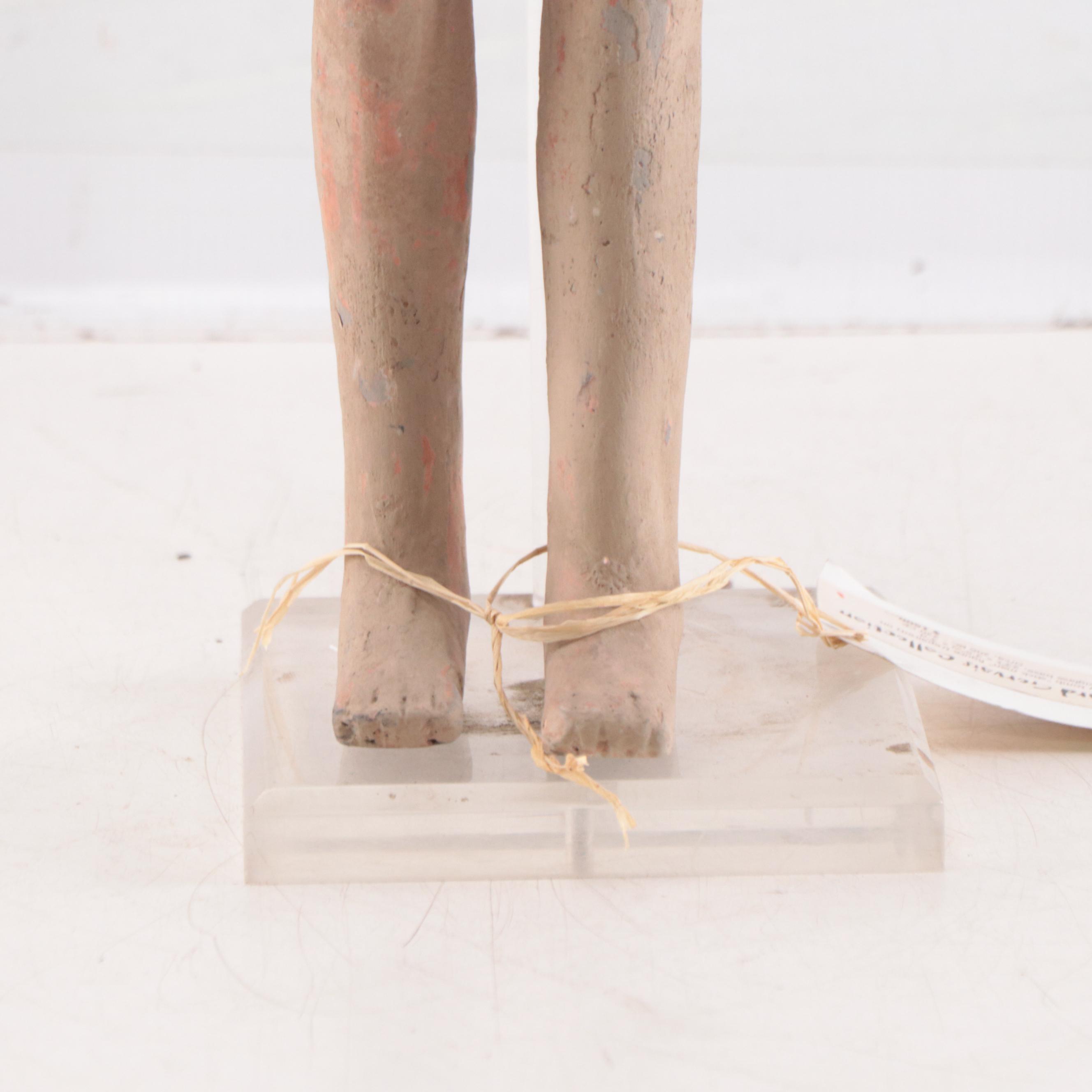 Chinese Pottery Tomb Figure, Probably Han Dynasty