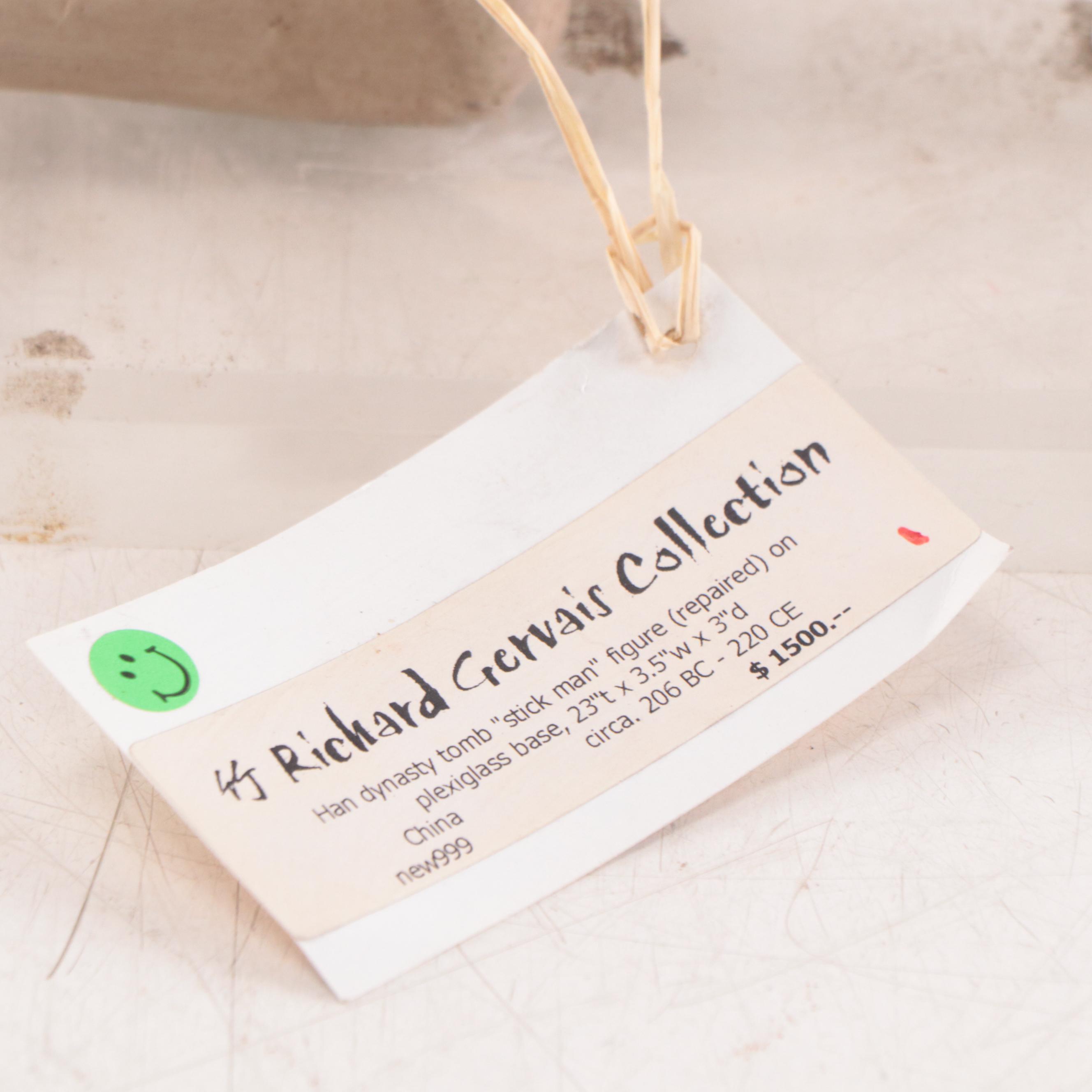 Chinese Pottery Tomb Figure, Probably Han Dynasty