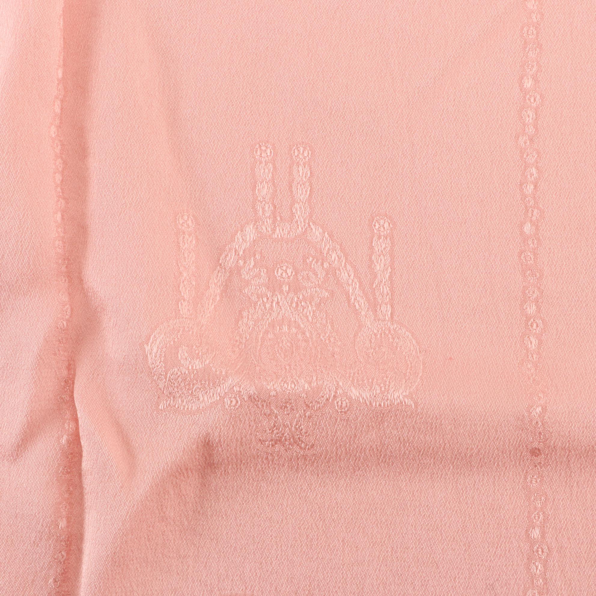 Must de Cartier Logo Scarf 90 in Silk Jacquard