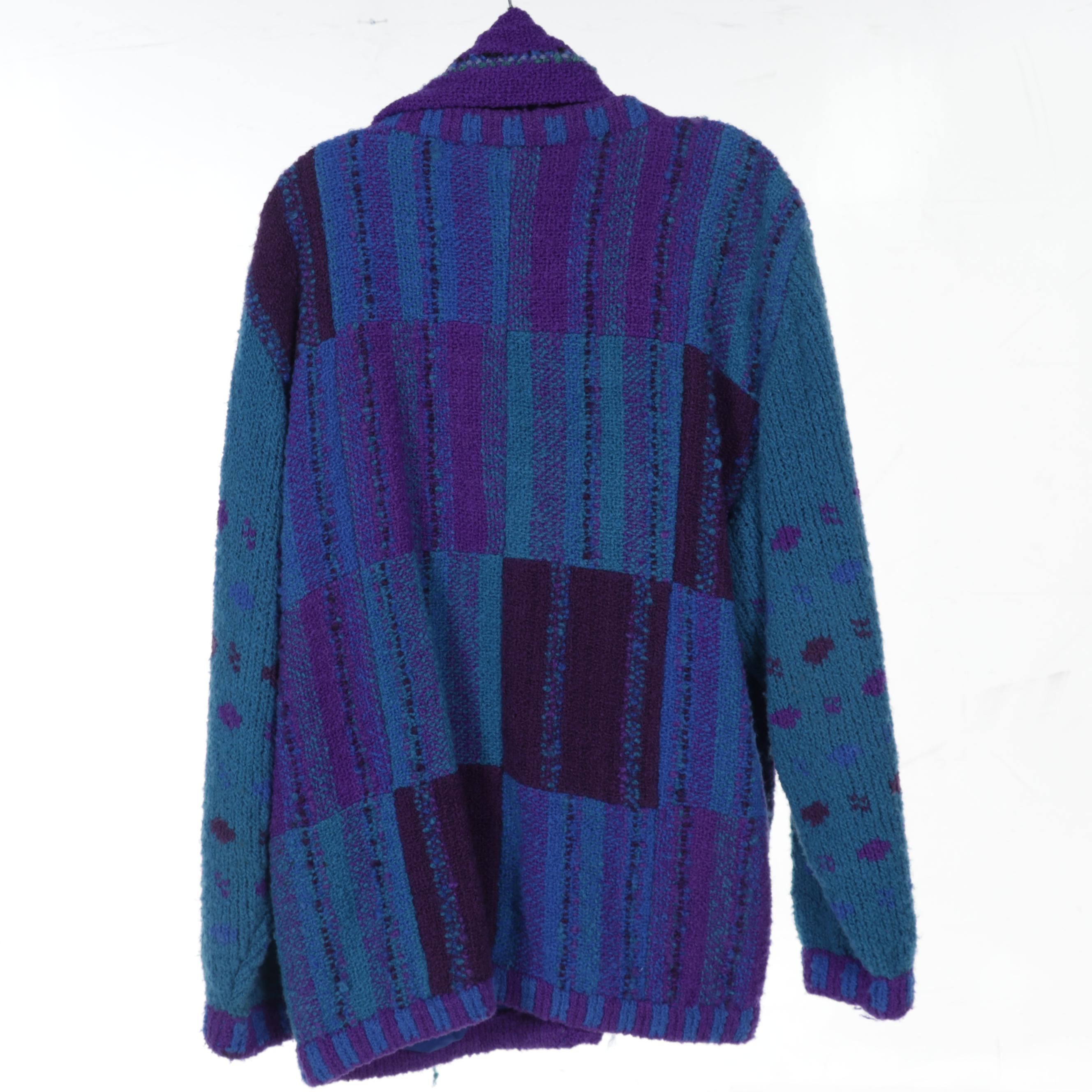 Christ German Sheepskin Shearling Jacket, Peacoat and Sweater With Accessories