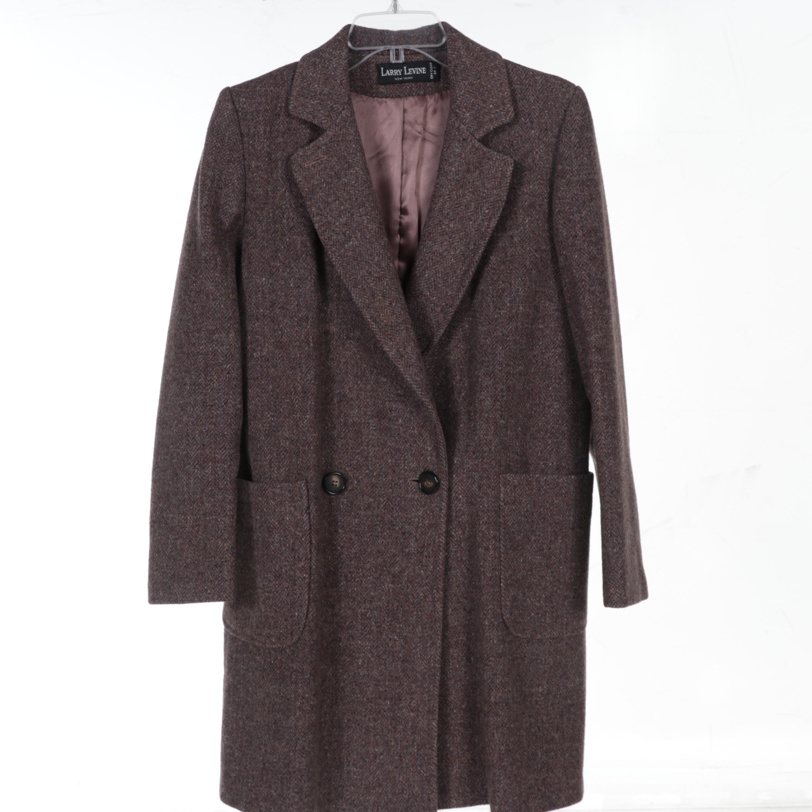 Christ German Sheepskin Shearling Jacket, Peacoat and Sweater With Accessories