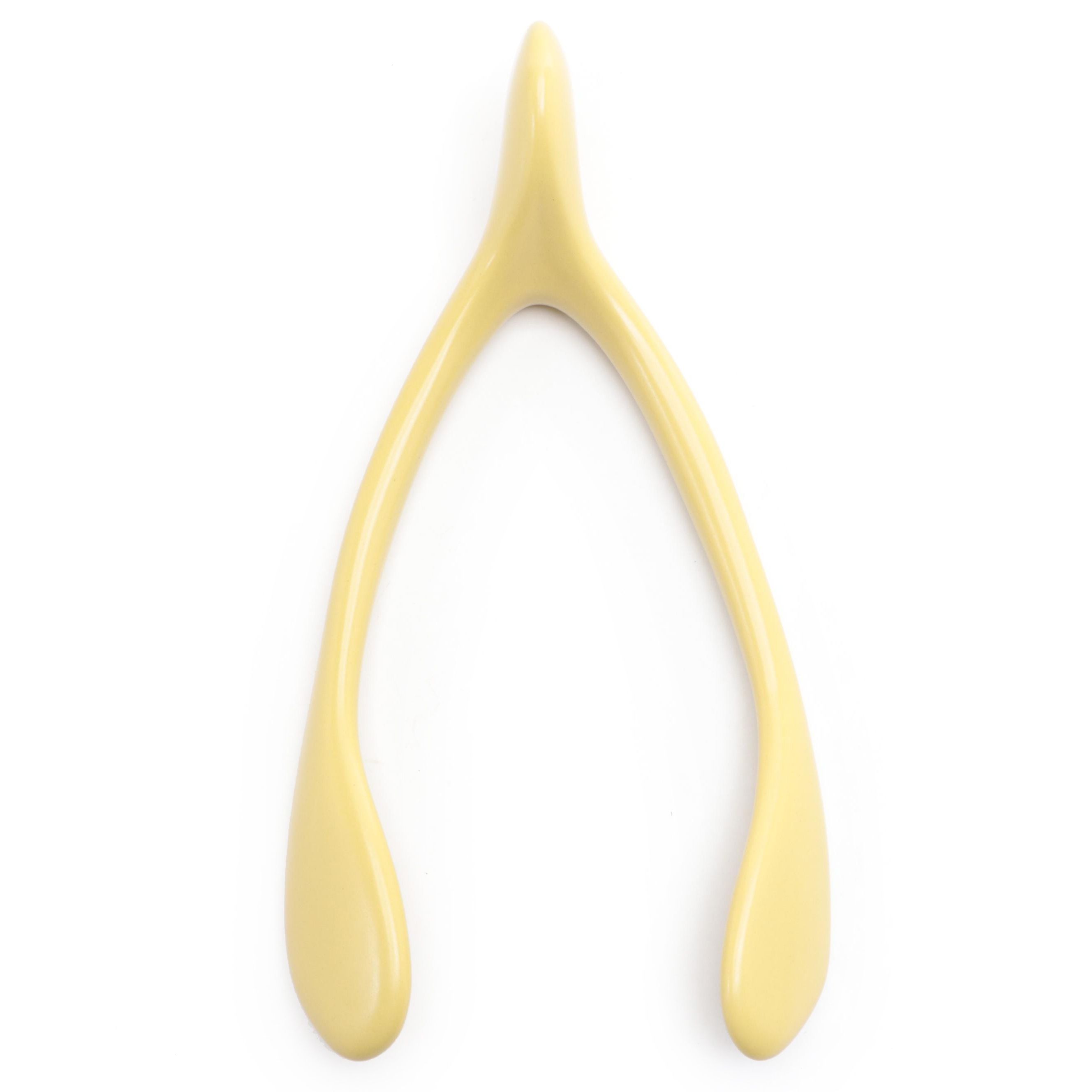 Rookwood Pottery Yellow Glazed Ceramic Wishbone Wall Hanging, 2019