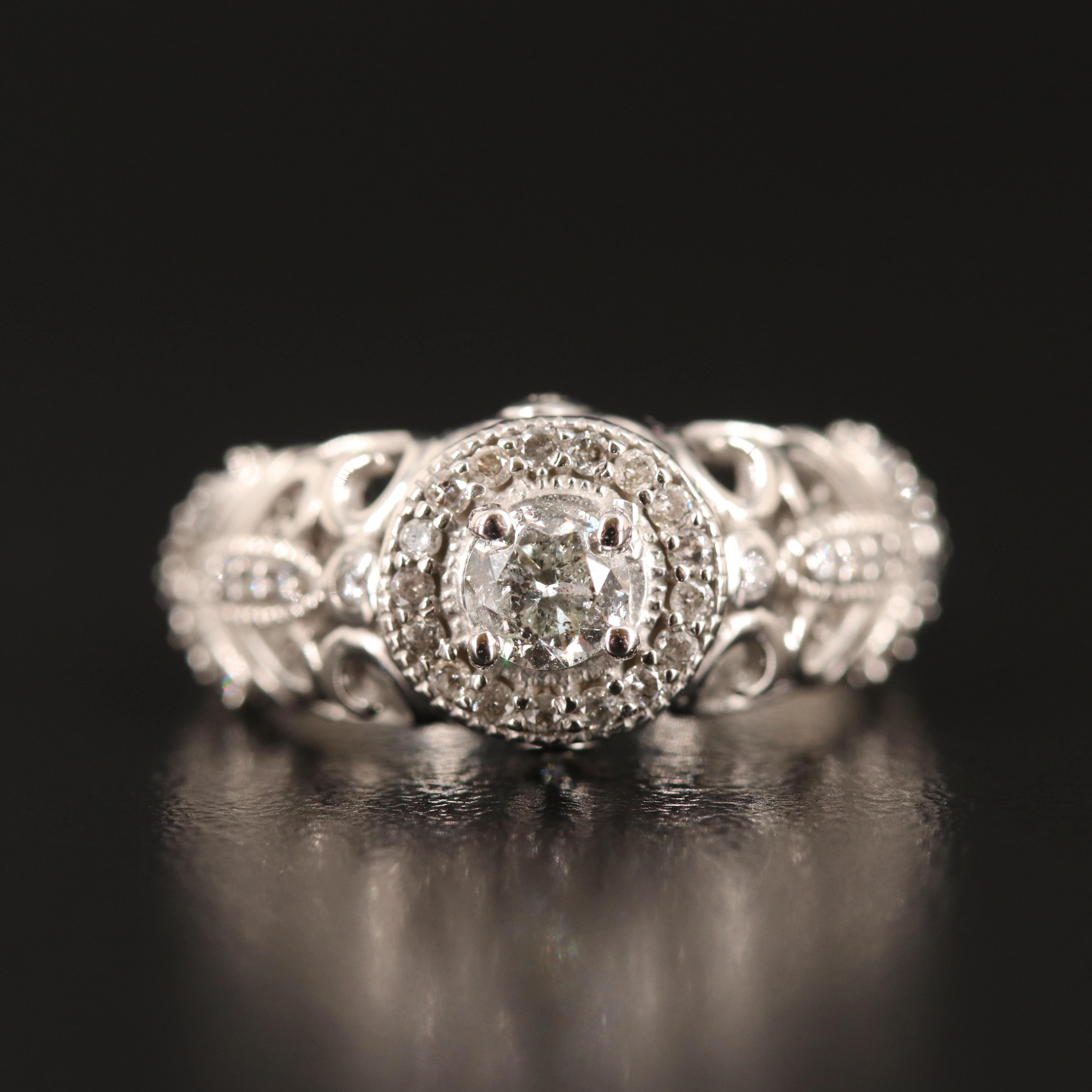 14K 0.57 CTW Diamond Ring