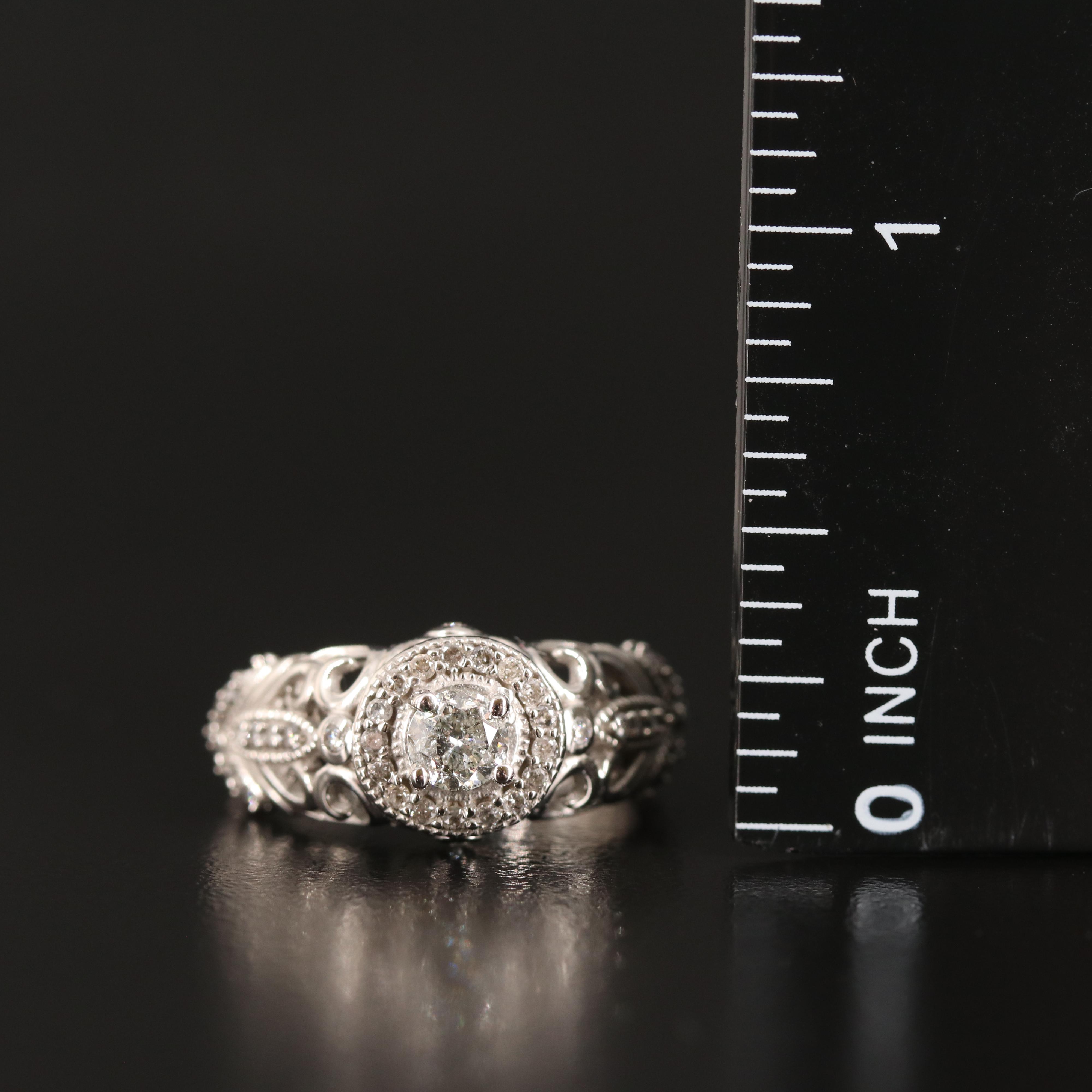 14K 0.57 CTW Diamond Ring