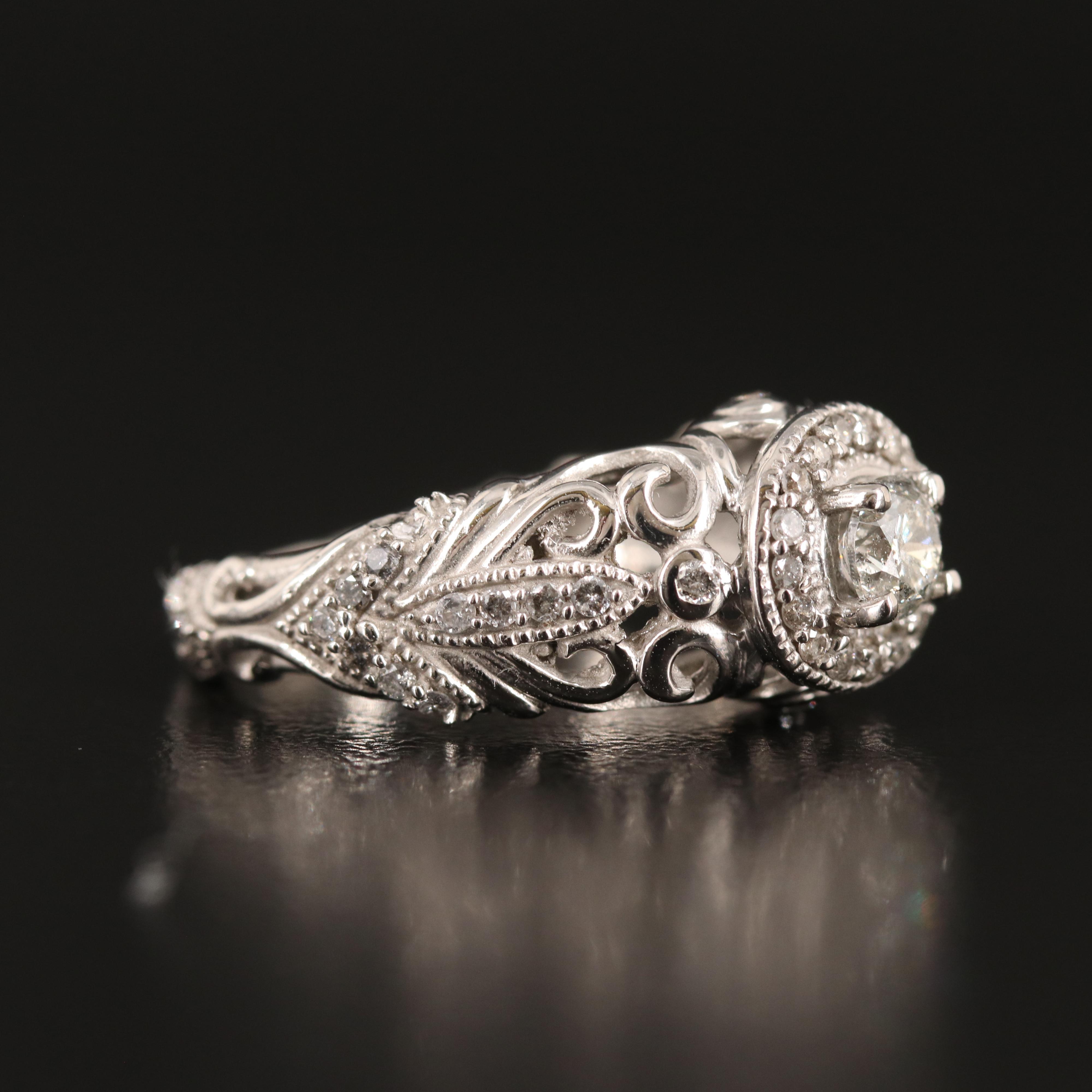 14K 0.57 CTW Diamond Ring