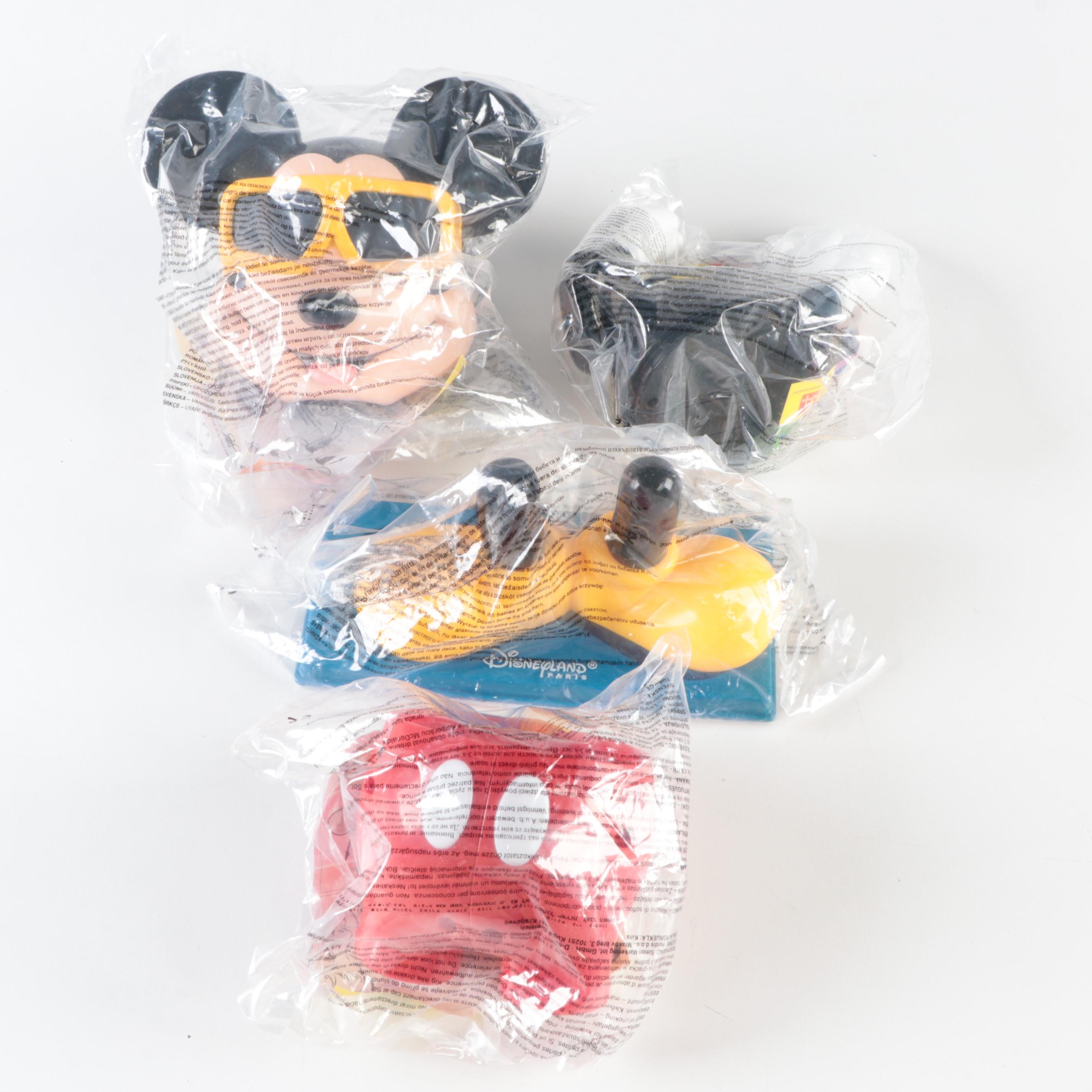 McDonald's Disneyland Paris Mickey Mouse Happy Meal Figures, Large Mickey