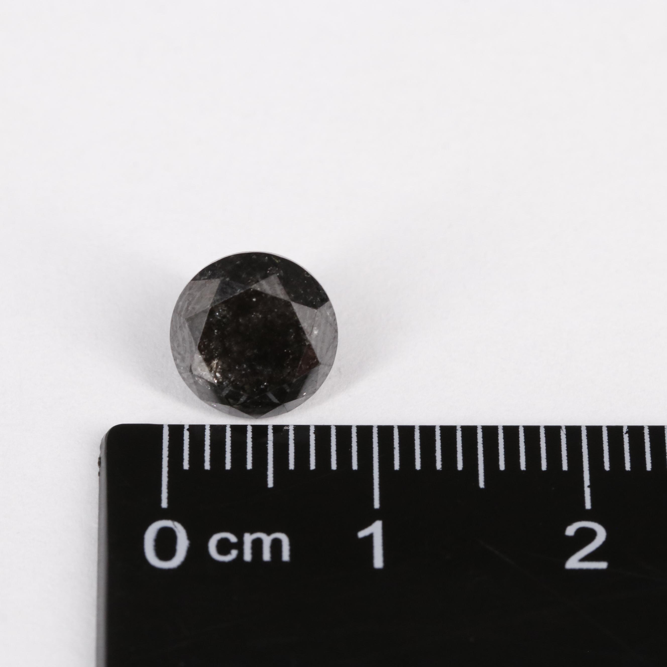 Loose 2.77 CT Black Diamond