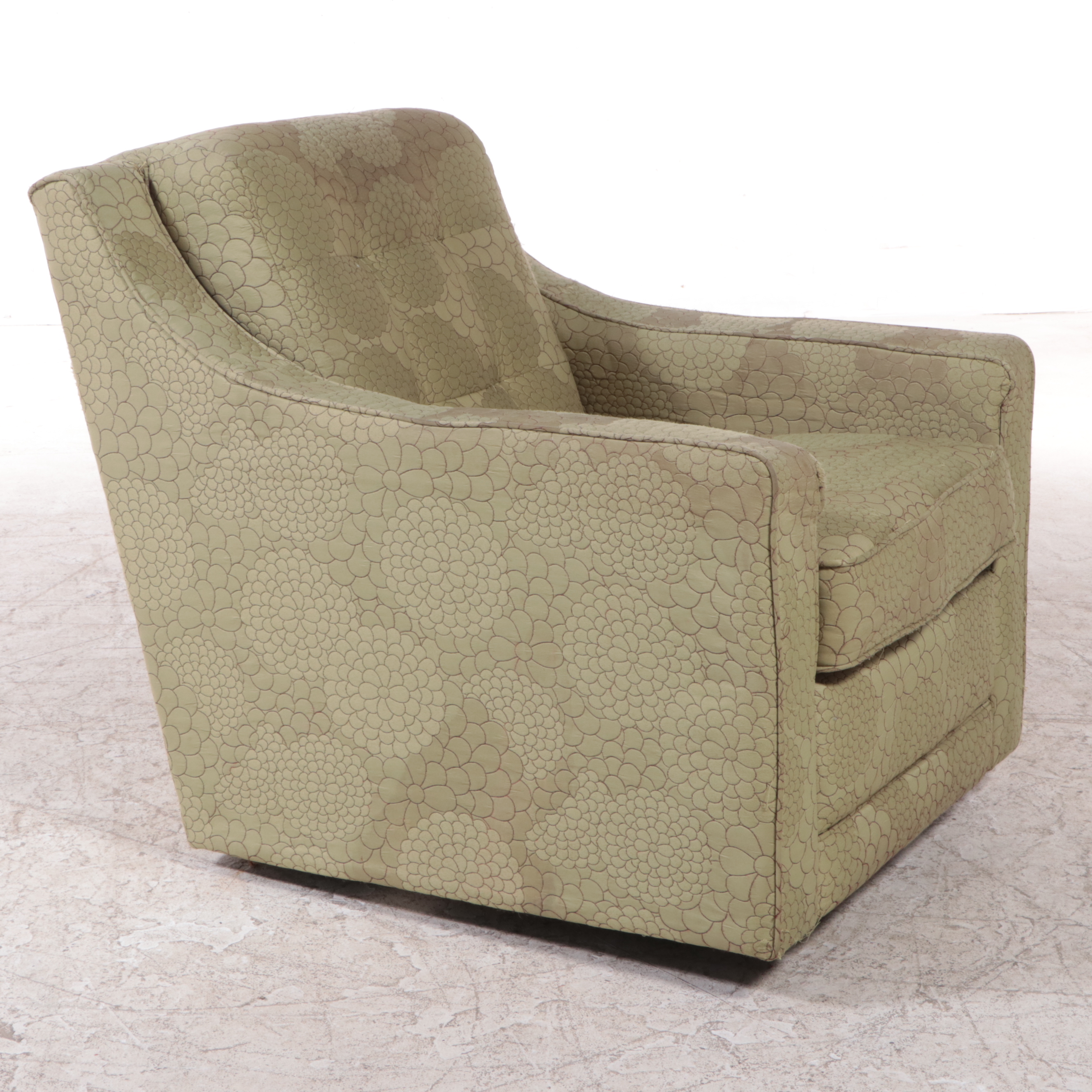 La-Z-Boy Mid Century Modern Style Swivel Lounge Chair