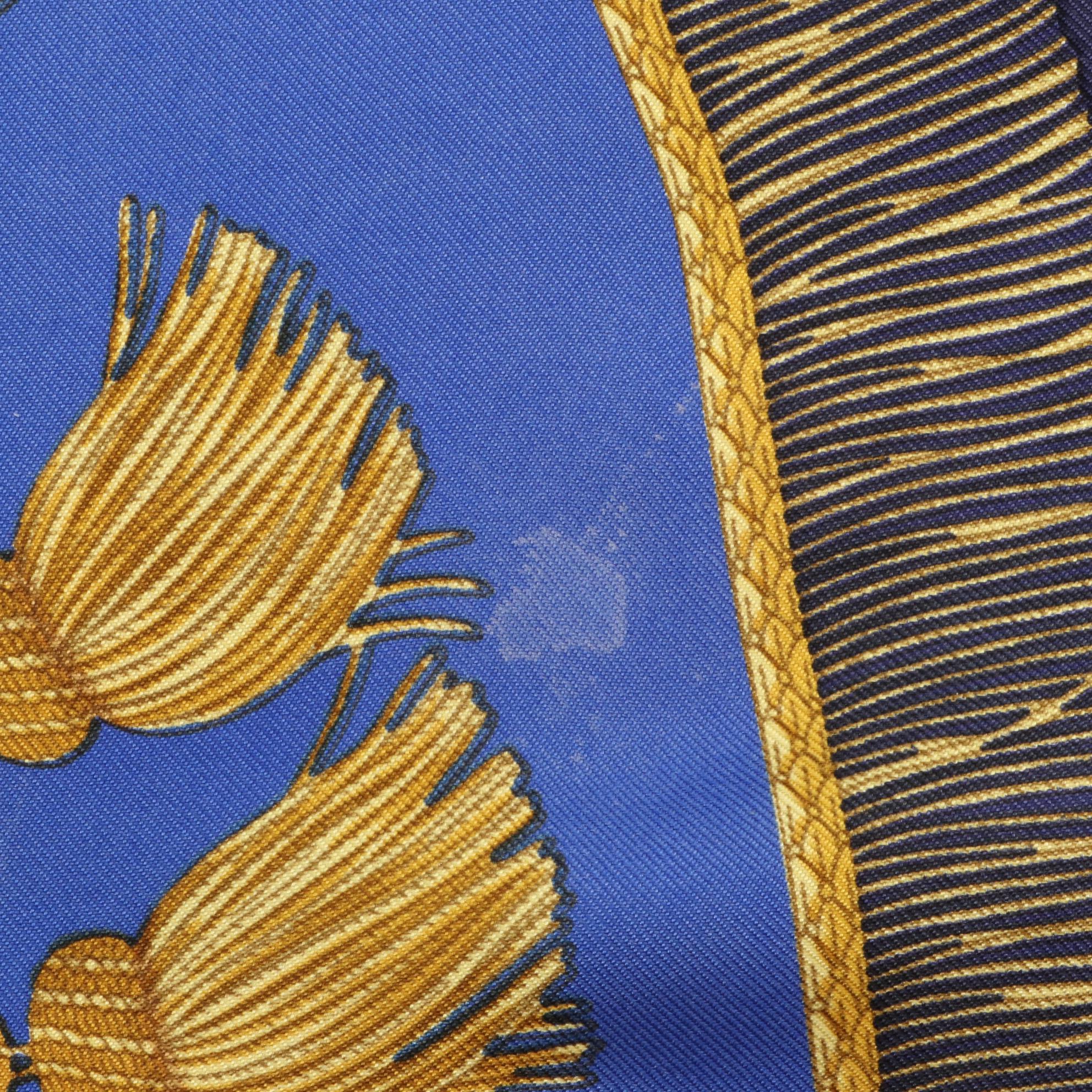 Hermès "Poste et Cavalerie" Scarf 90 in Silk Twill