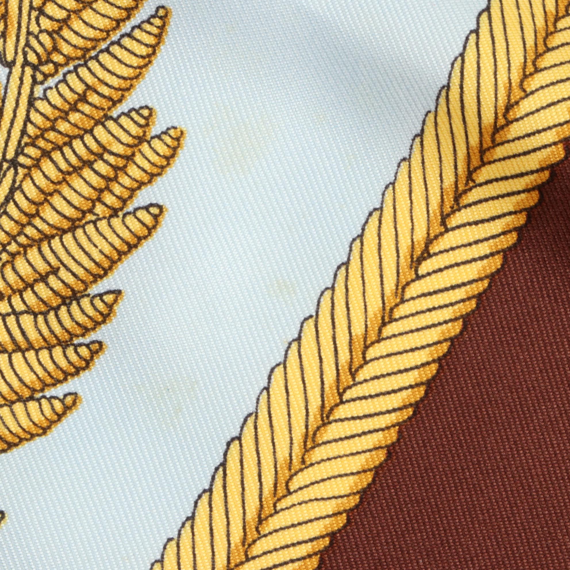 Hermès "Les Armes de Paris" Scarf 90 in Silk Twill