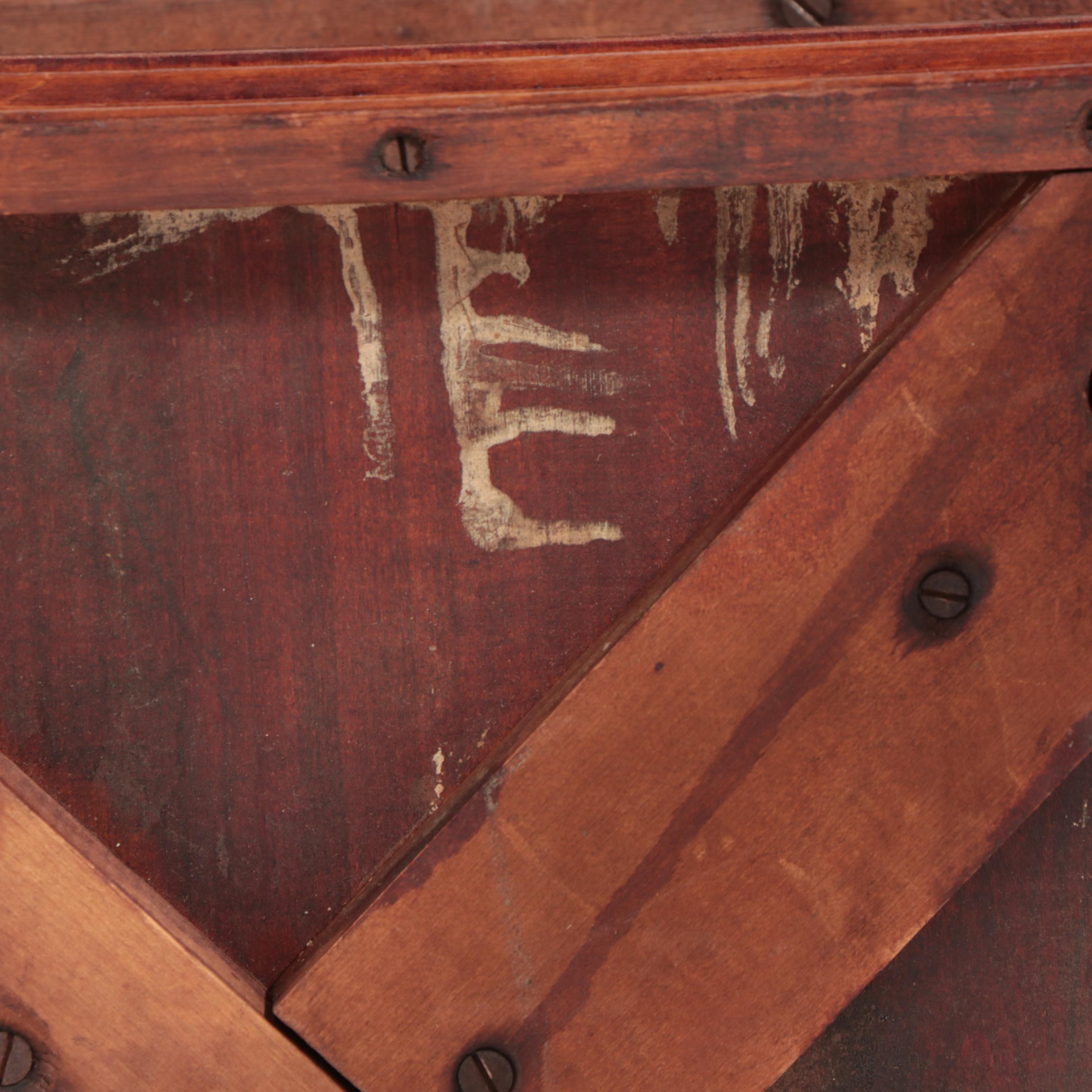 Late Victorian Brass-Mounted Maple Barley-Twist Parlor Table, circa 1900