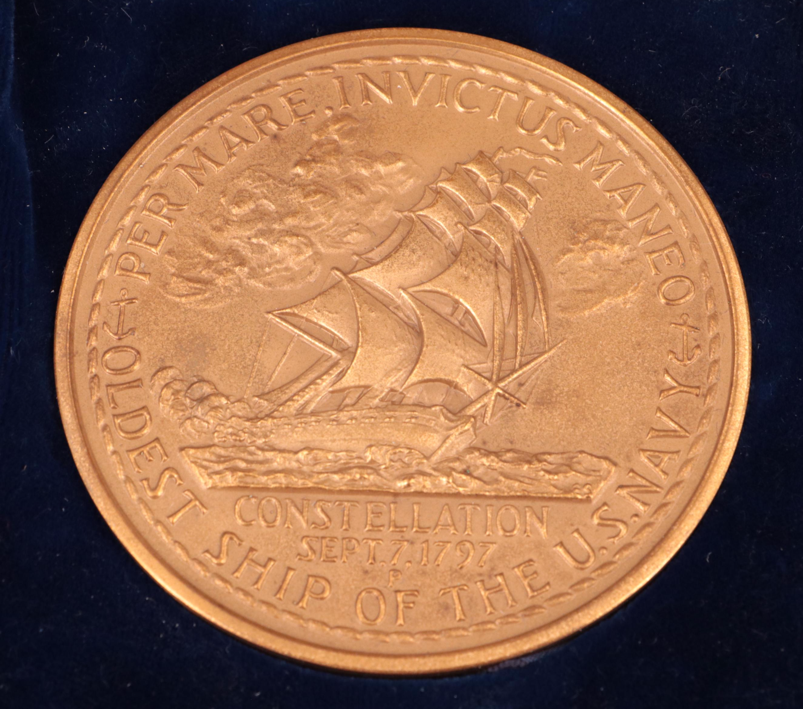 1972 Constellation Commemorative Bronze Medal