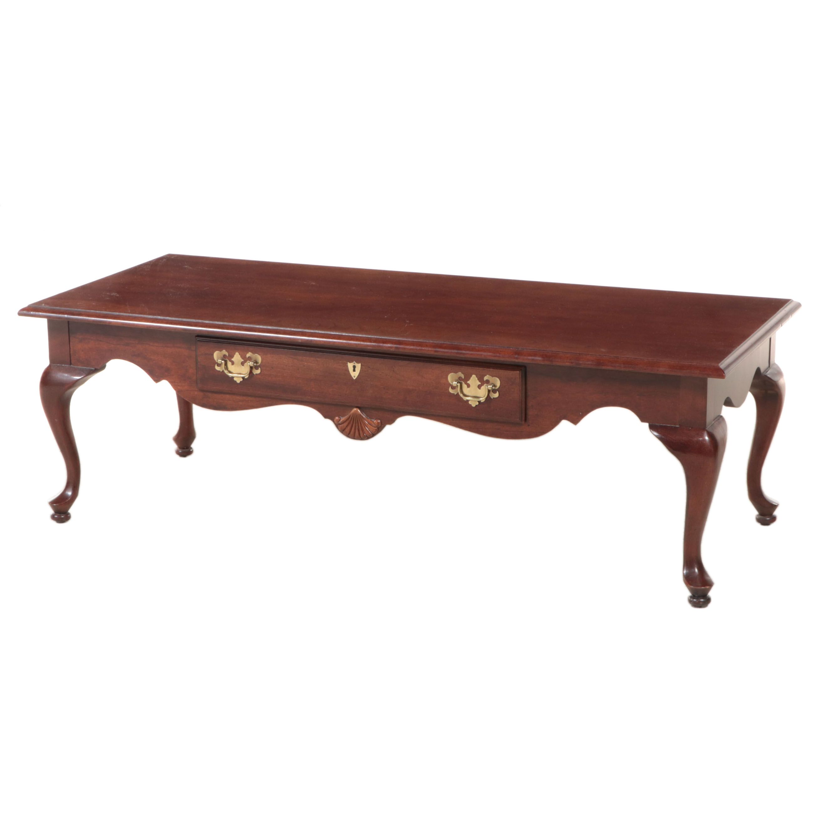 American Drew "Cherry Grove" Queen Anne Style Cherrywood Coffee Table