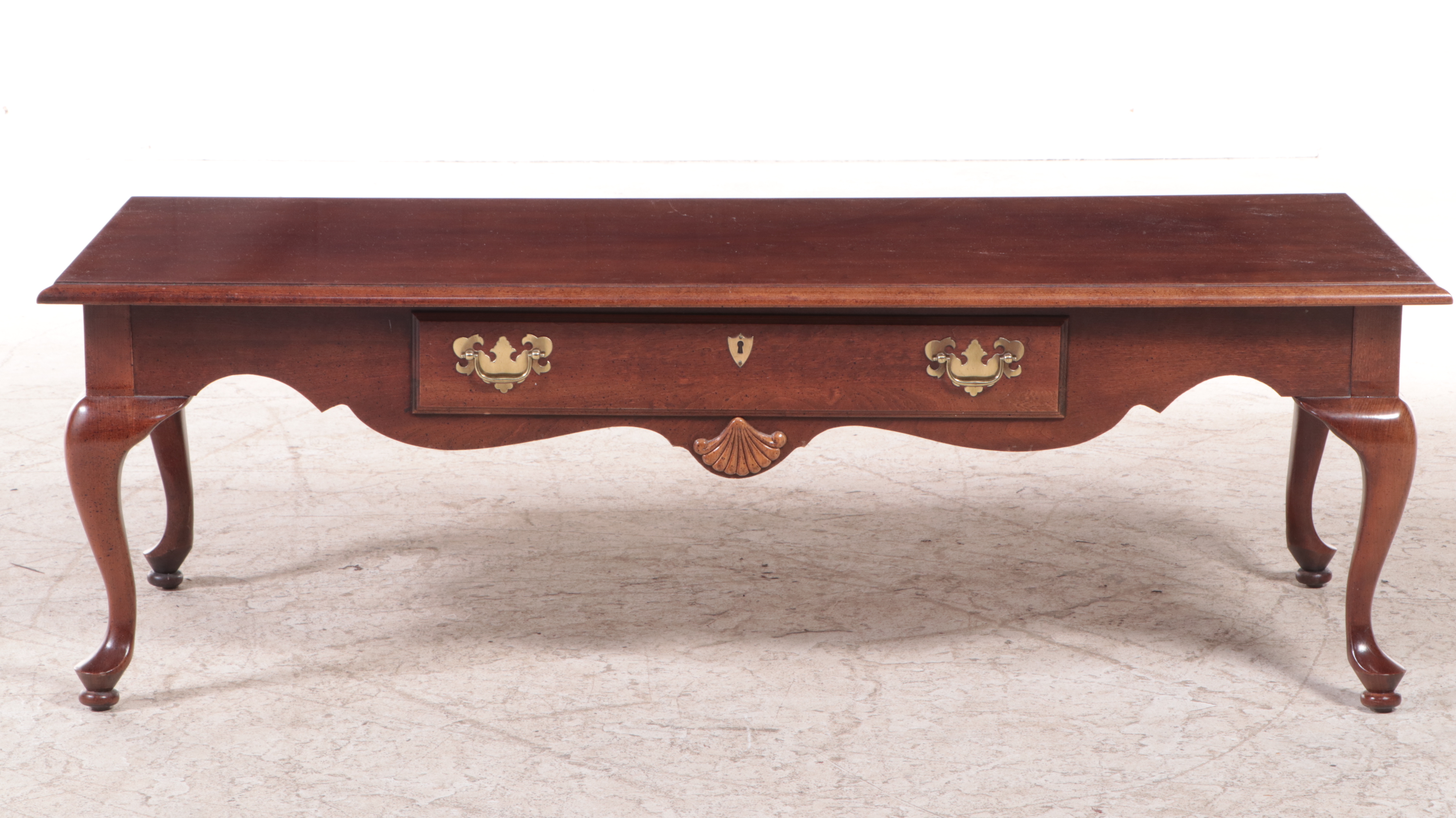 American Drew "Cherry Grove" Queen Anne Style Cherrywood Coffee Table