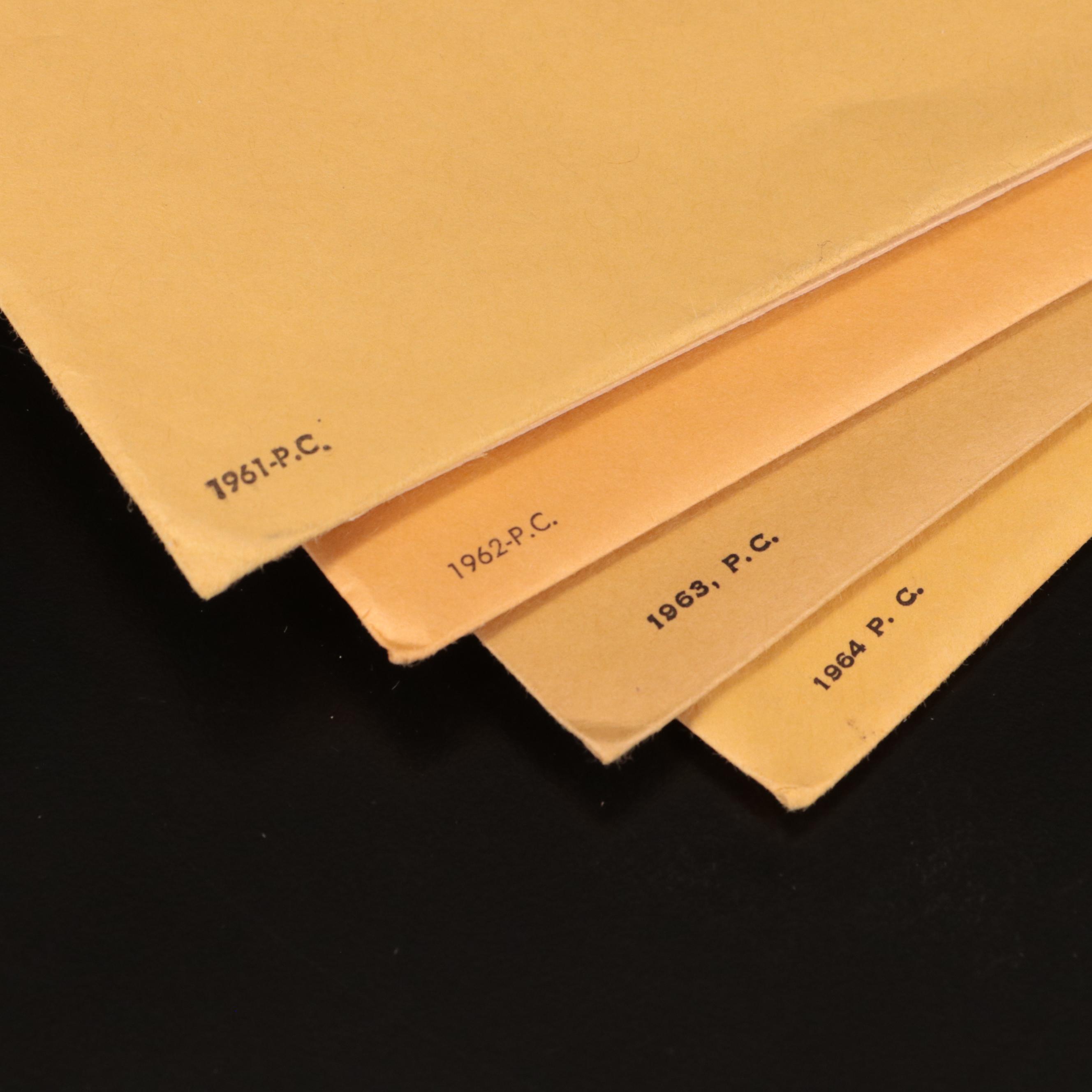 Four Early U.S. Proof Coin Sets