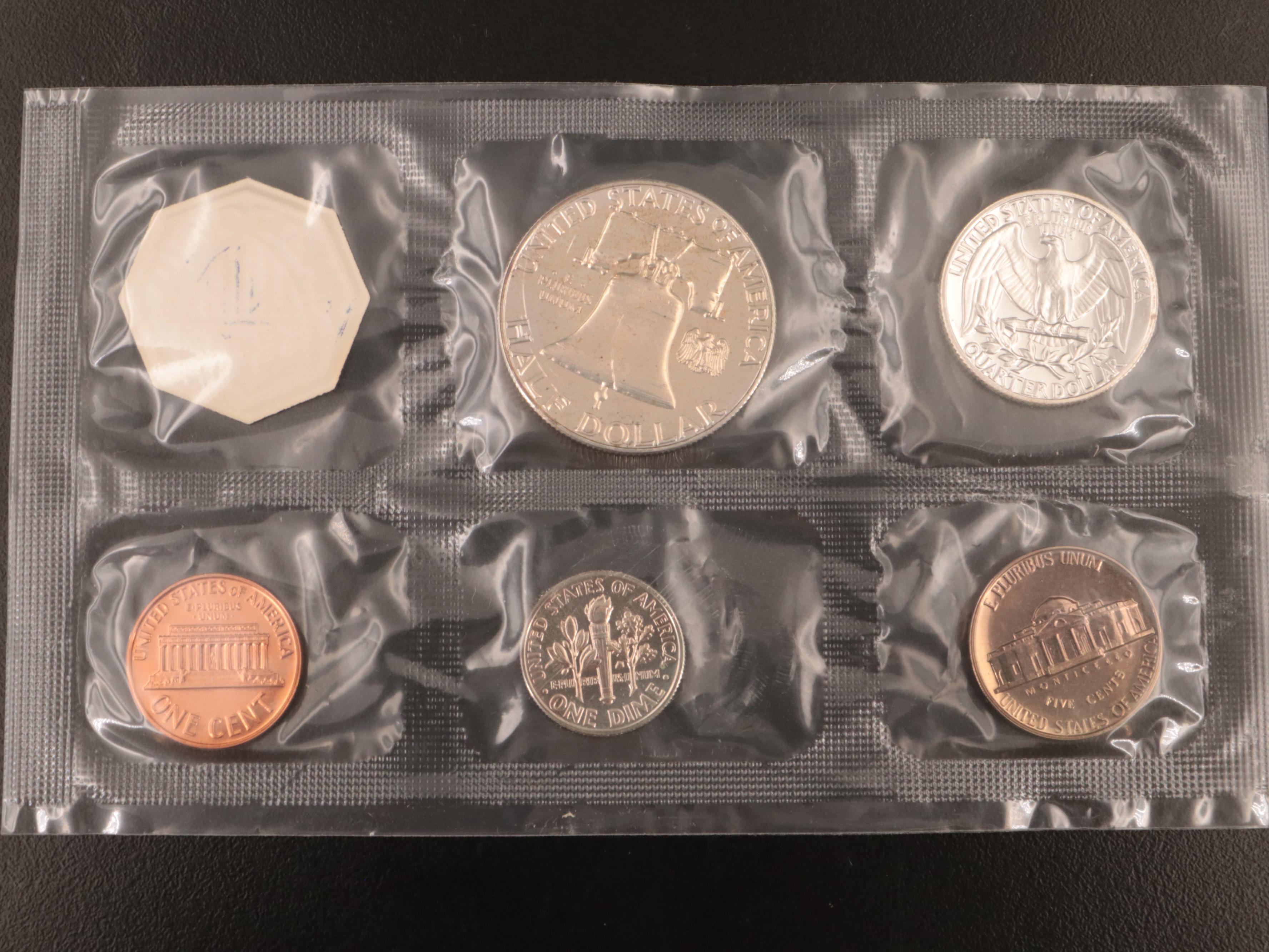 Four Early U.S. Proof Coin Sets