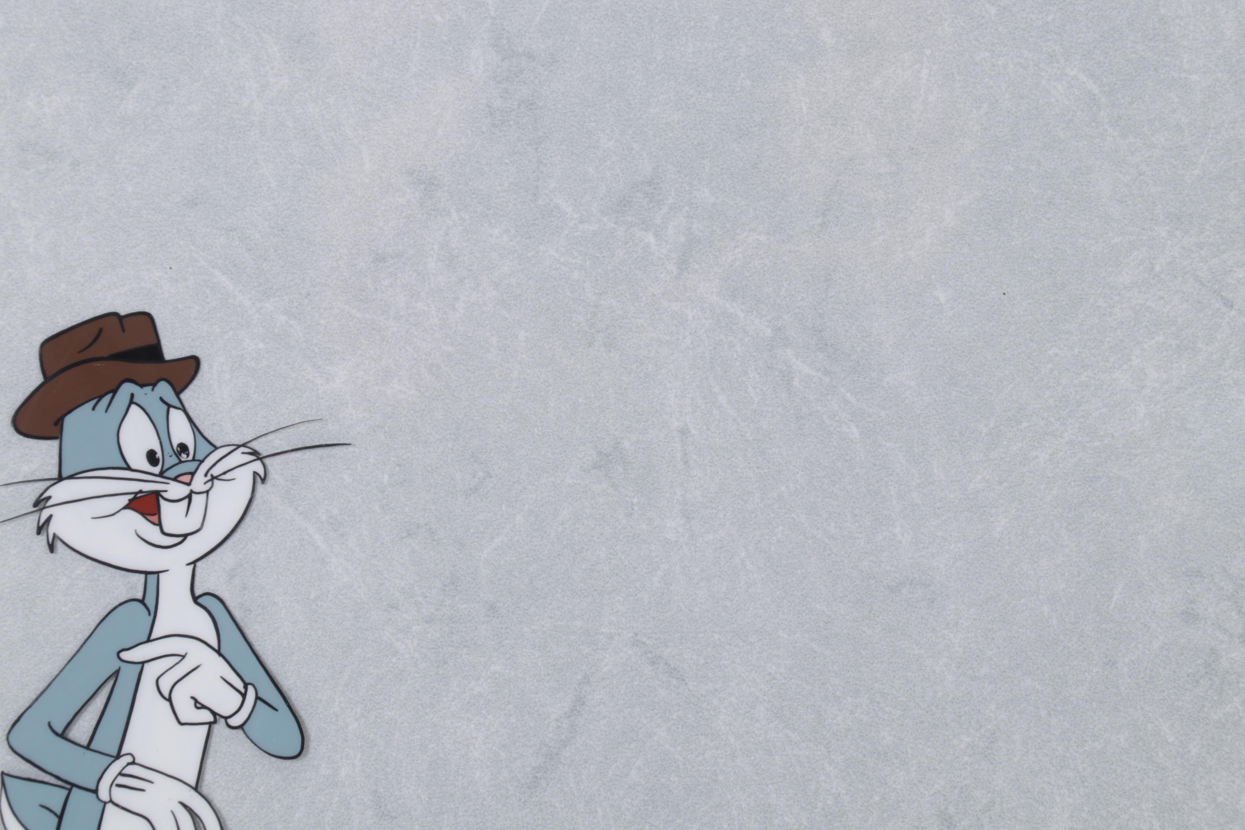 Friz Freleng Signed Hand-Painted Animation Cel "Bugs Bunny," 1982