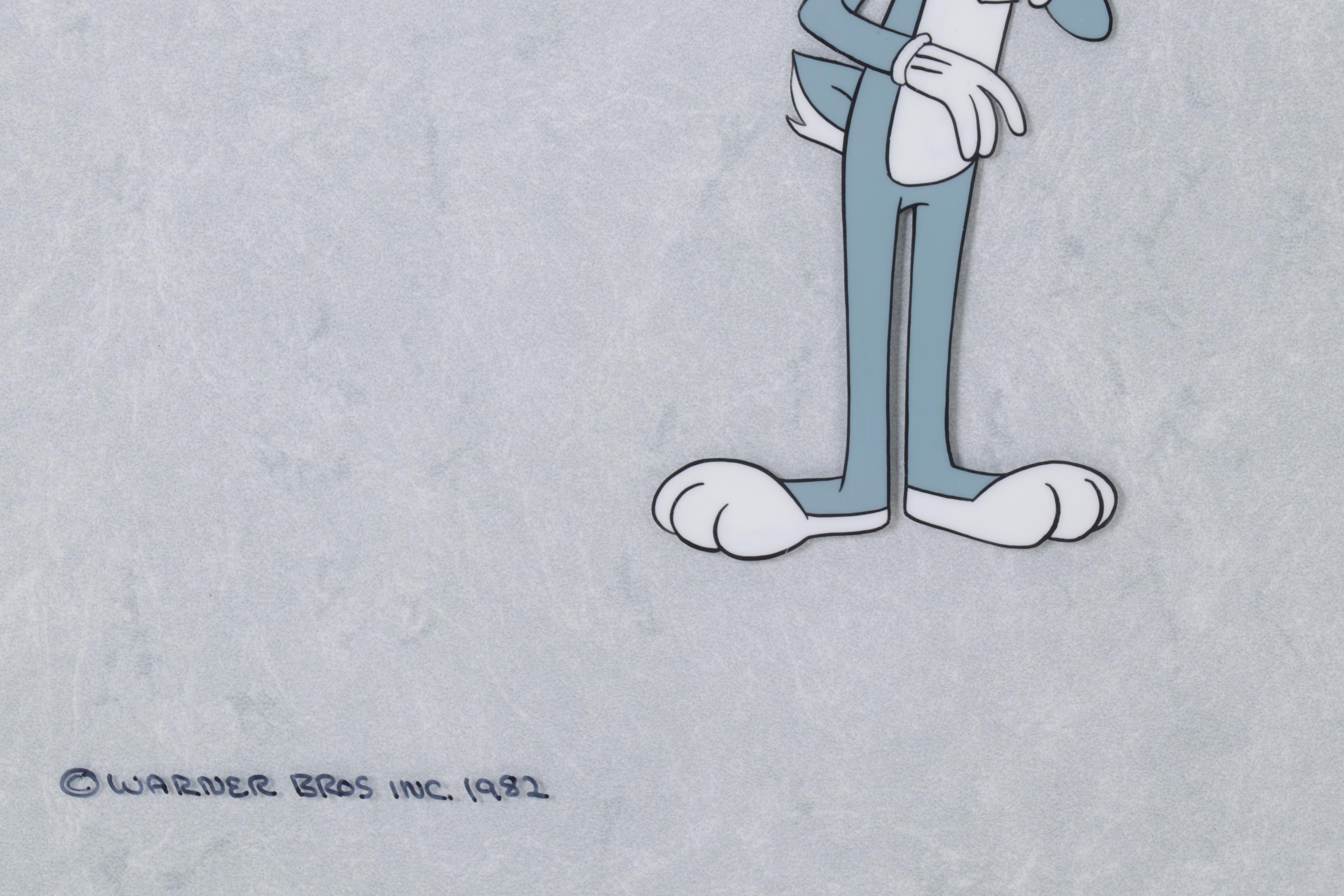 Friz Freleng Signed Hand-Painted Animation Cel "Bugs Bunny," 1982