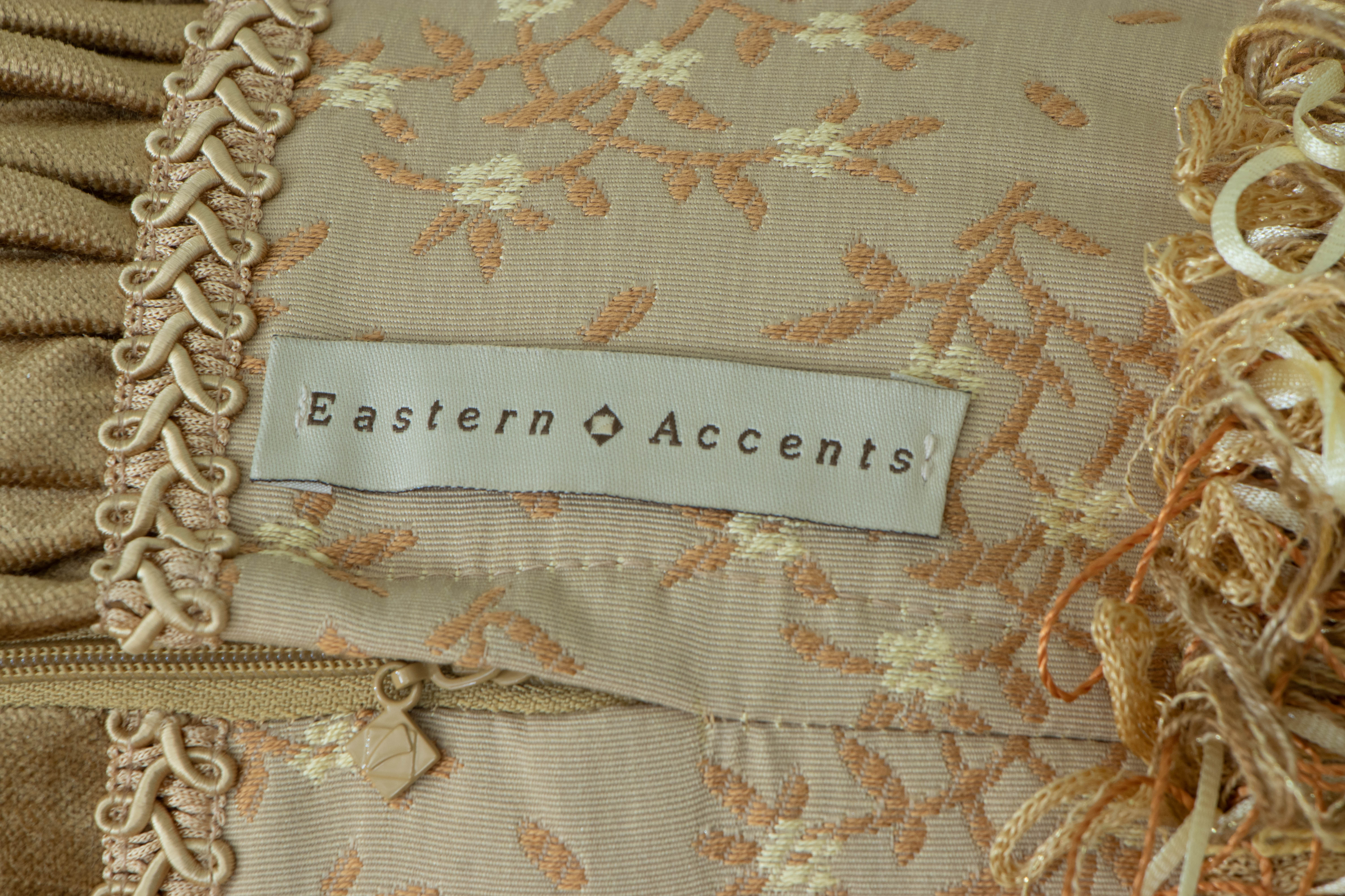 Pair of Cream-Painted Twin Headboards