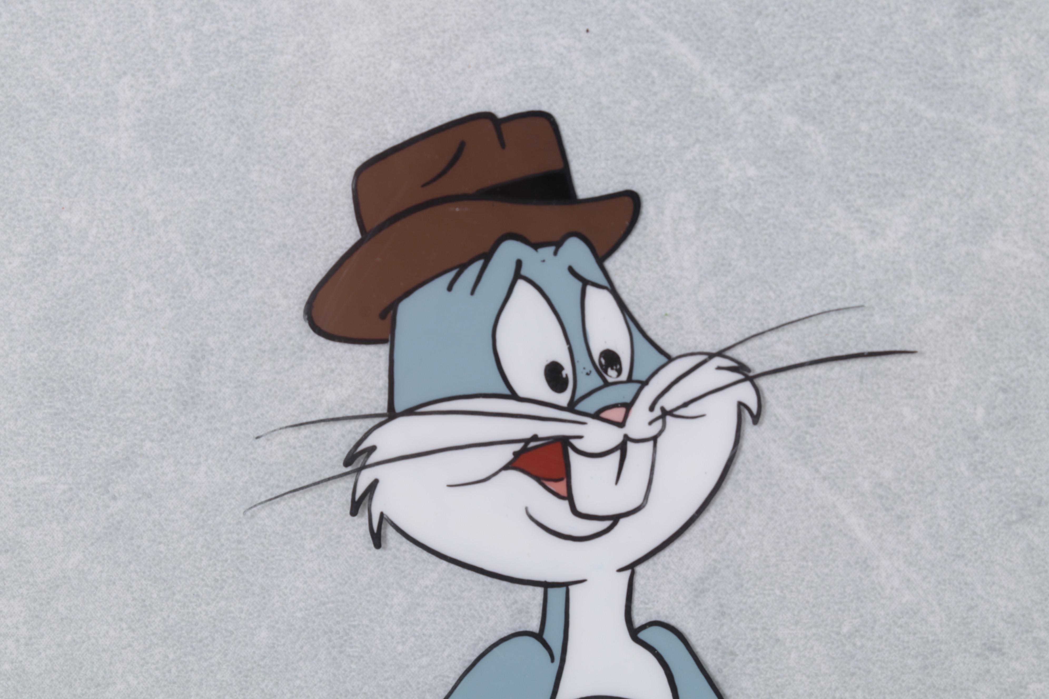 Friz Freleng Signed Hand-Painted Animation Cel "Bugs Bunny," 1982