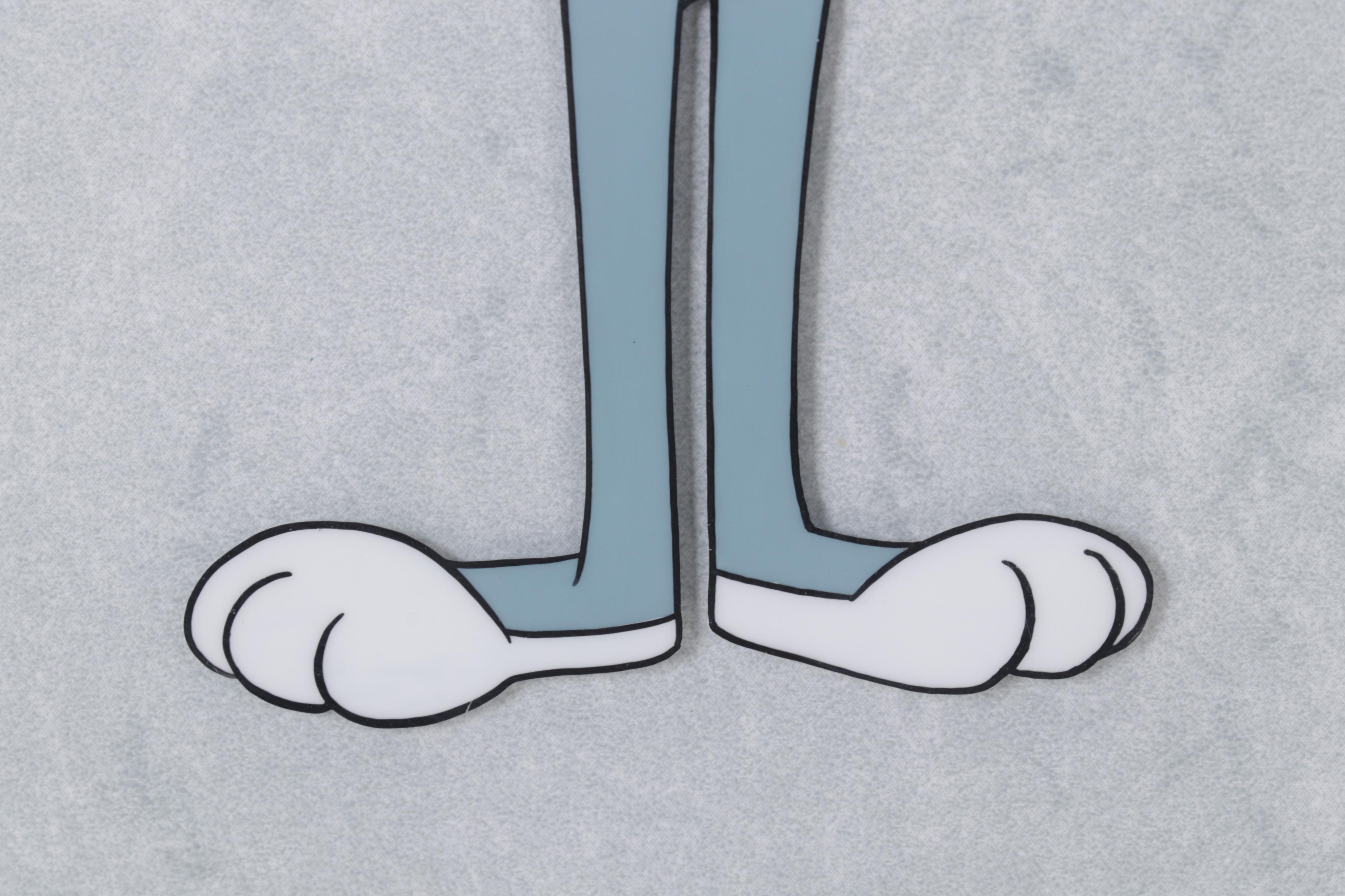 Friz Freleng Signed Hand-Painted Animation Cel "Bugs Bunny," 1982