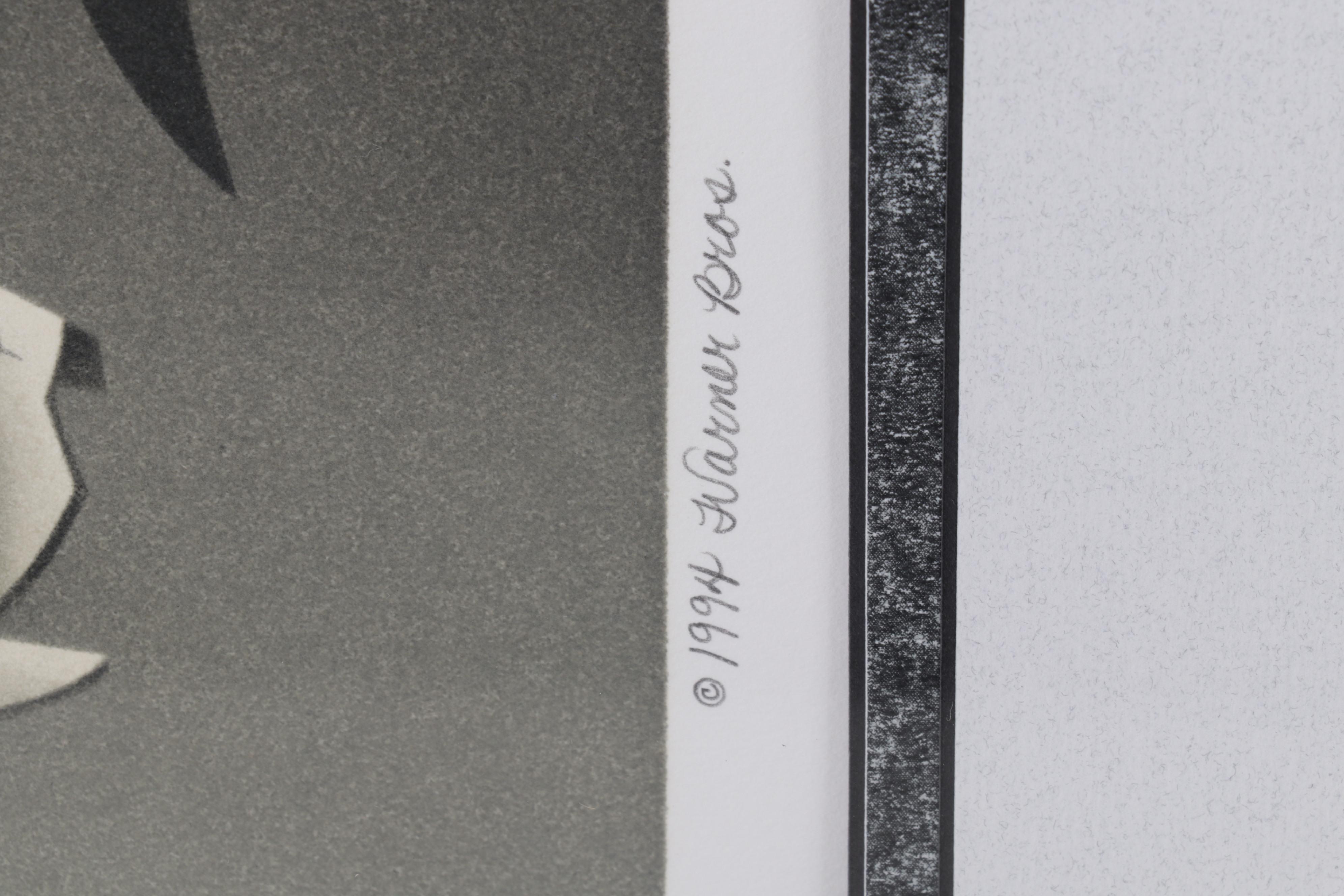 Harry Sabin and Alan Bodner for Warner Bros. Lithograph "Yosemite Sam," 1994