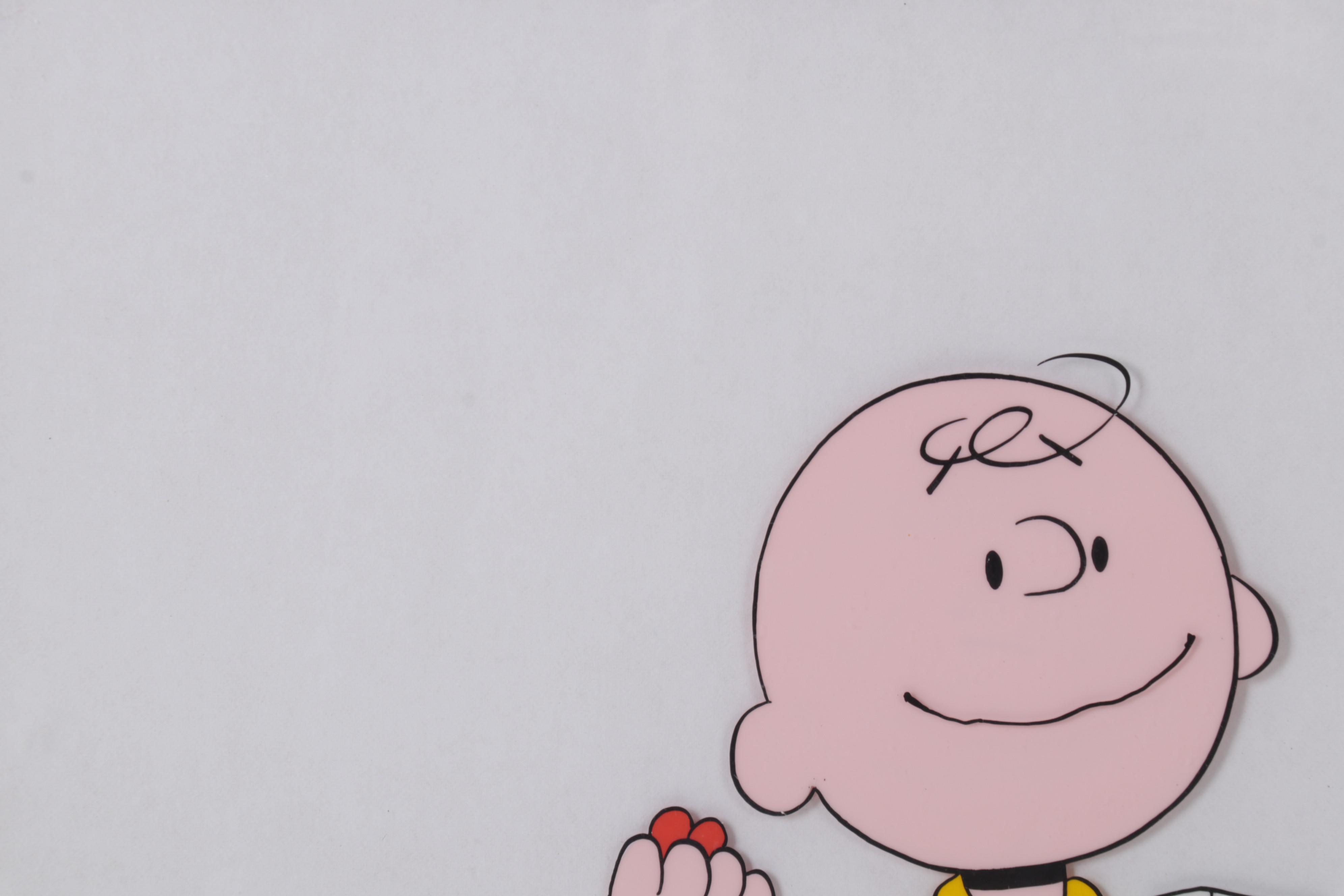 "Peanuts" Television Special Hand-Painted Animation Cel, Circa 1970