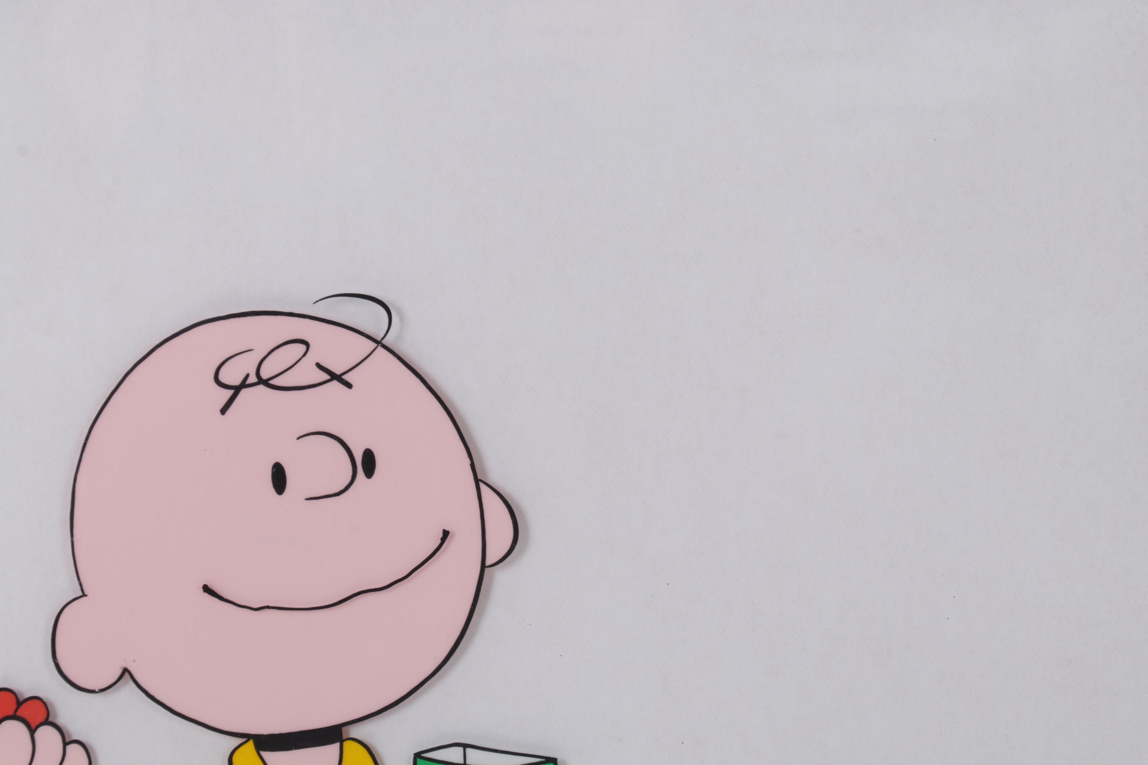 "Peanuts" Television Special Hand-Painted Animation Cel, Circa 1970