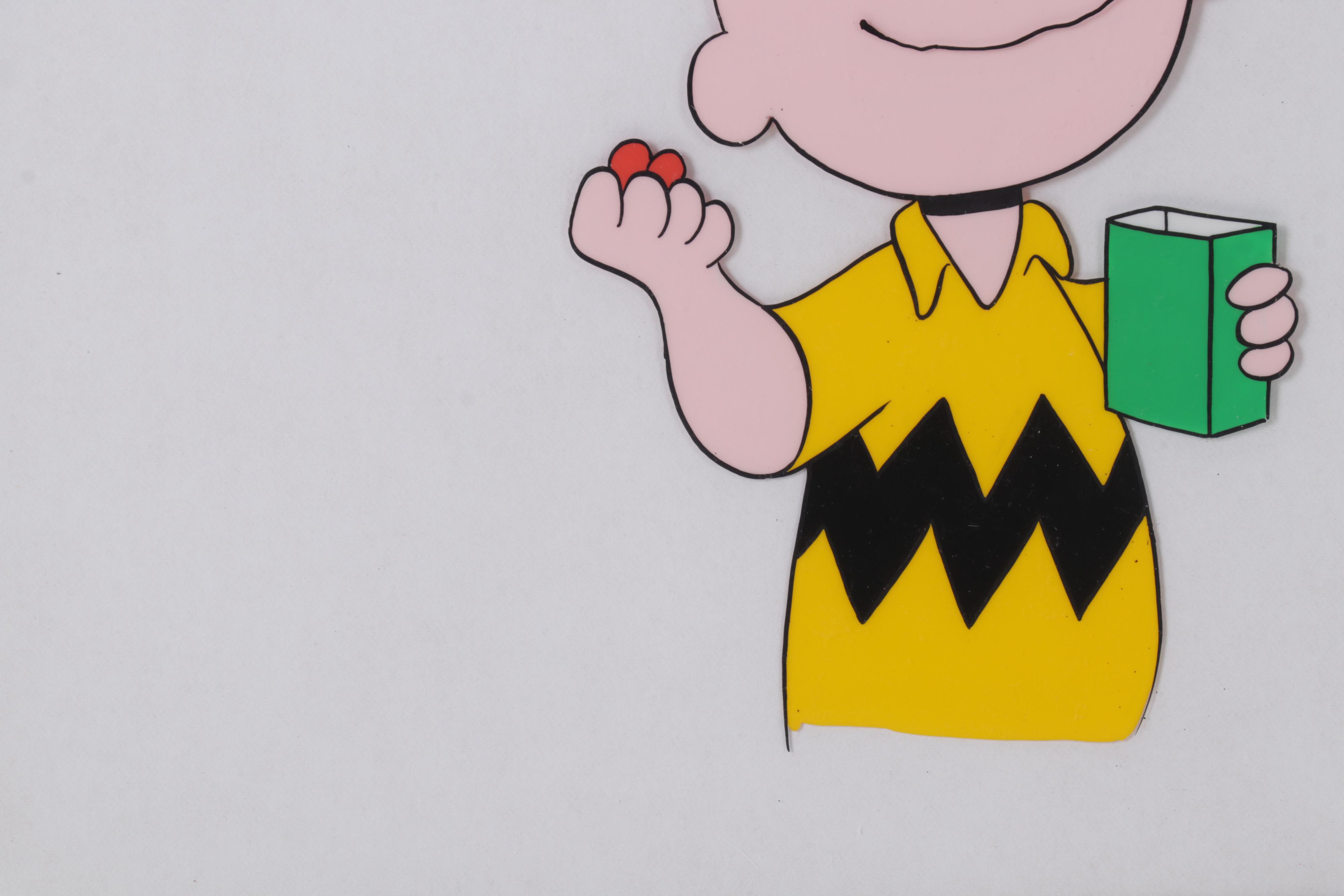 "Peanuts" Television Special Hand-Painted Animation Cel, Circa 1970