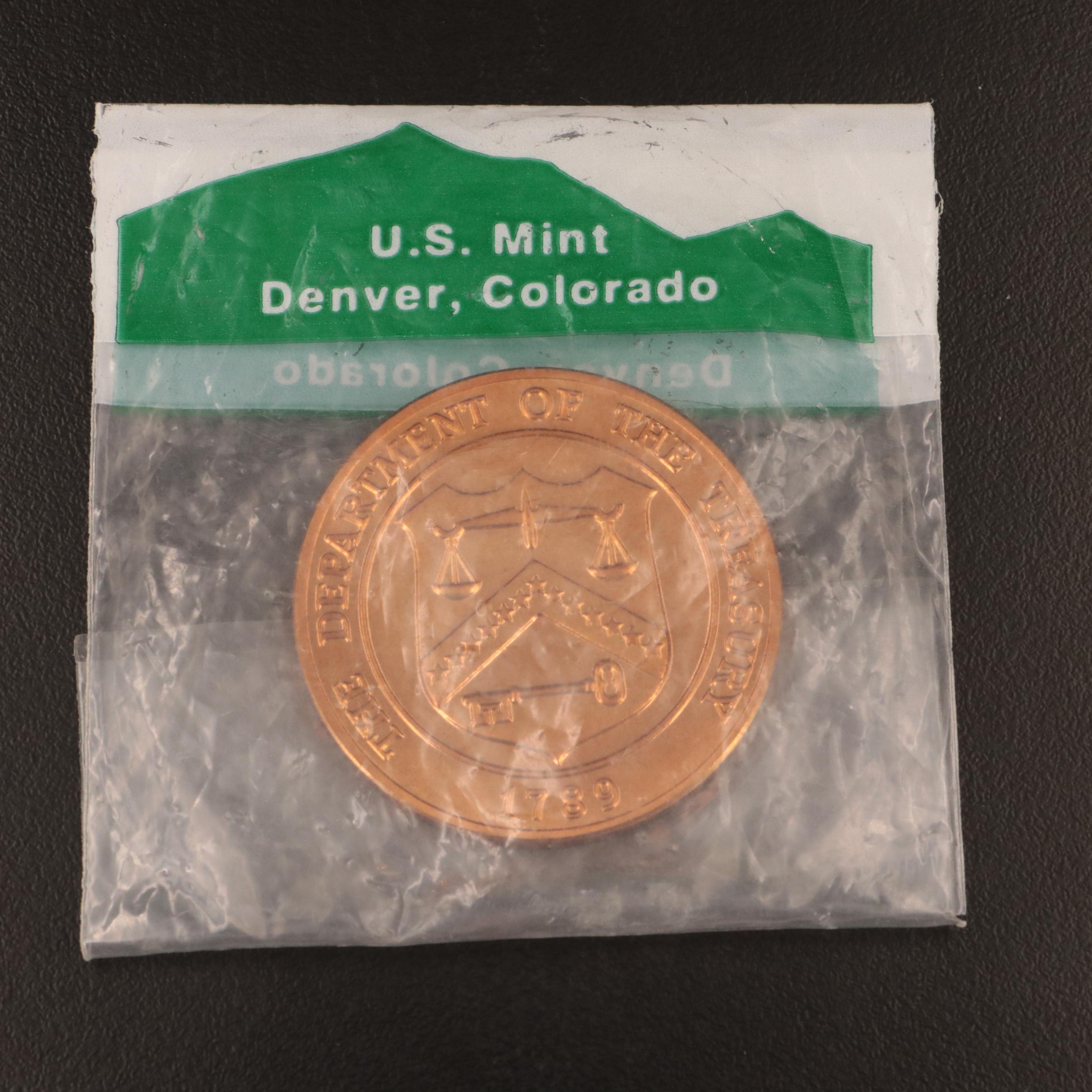 Small Collection of U.S. Coins and  Copper Medals