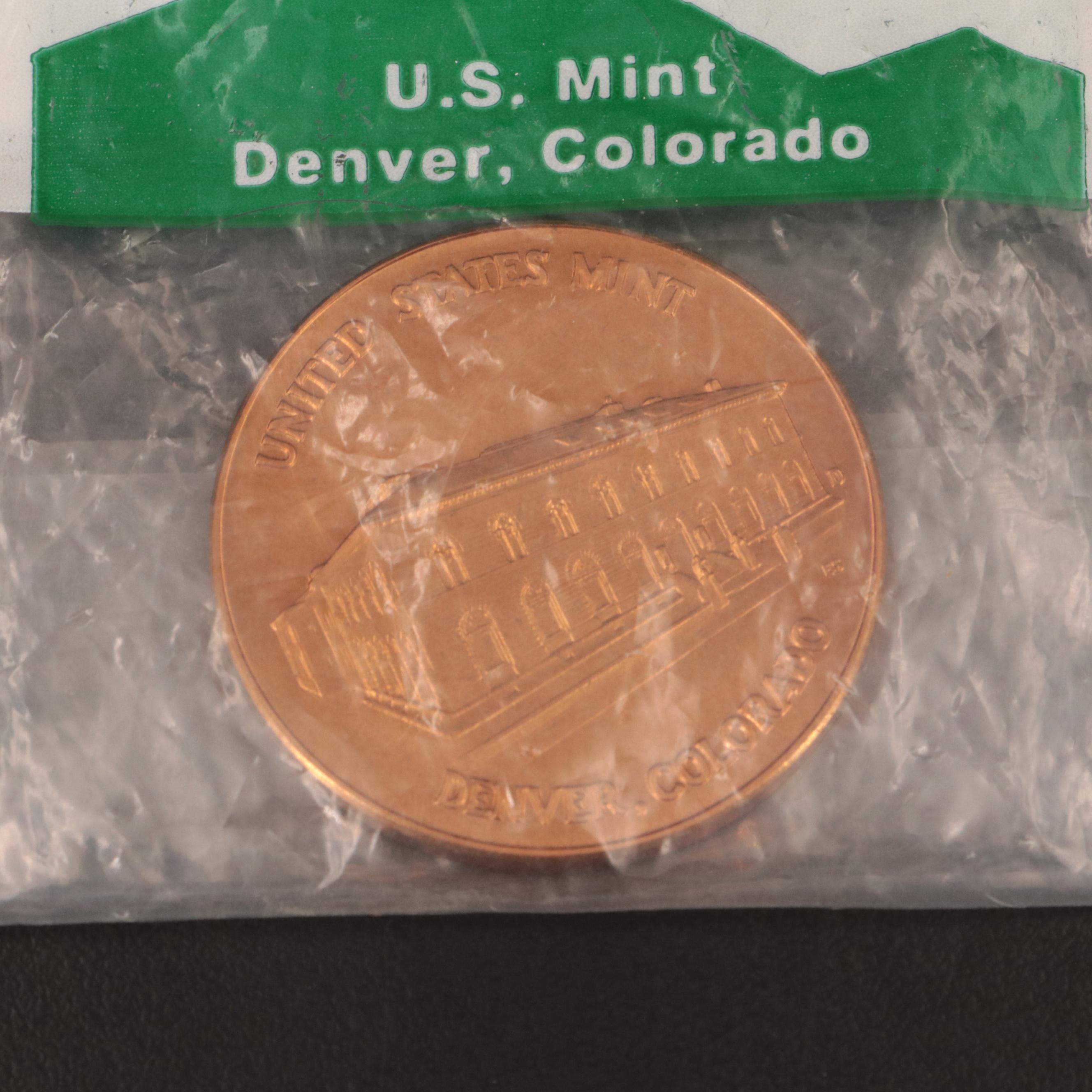 Small Collection of U.S. Coins and  Copper Medals