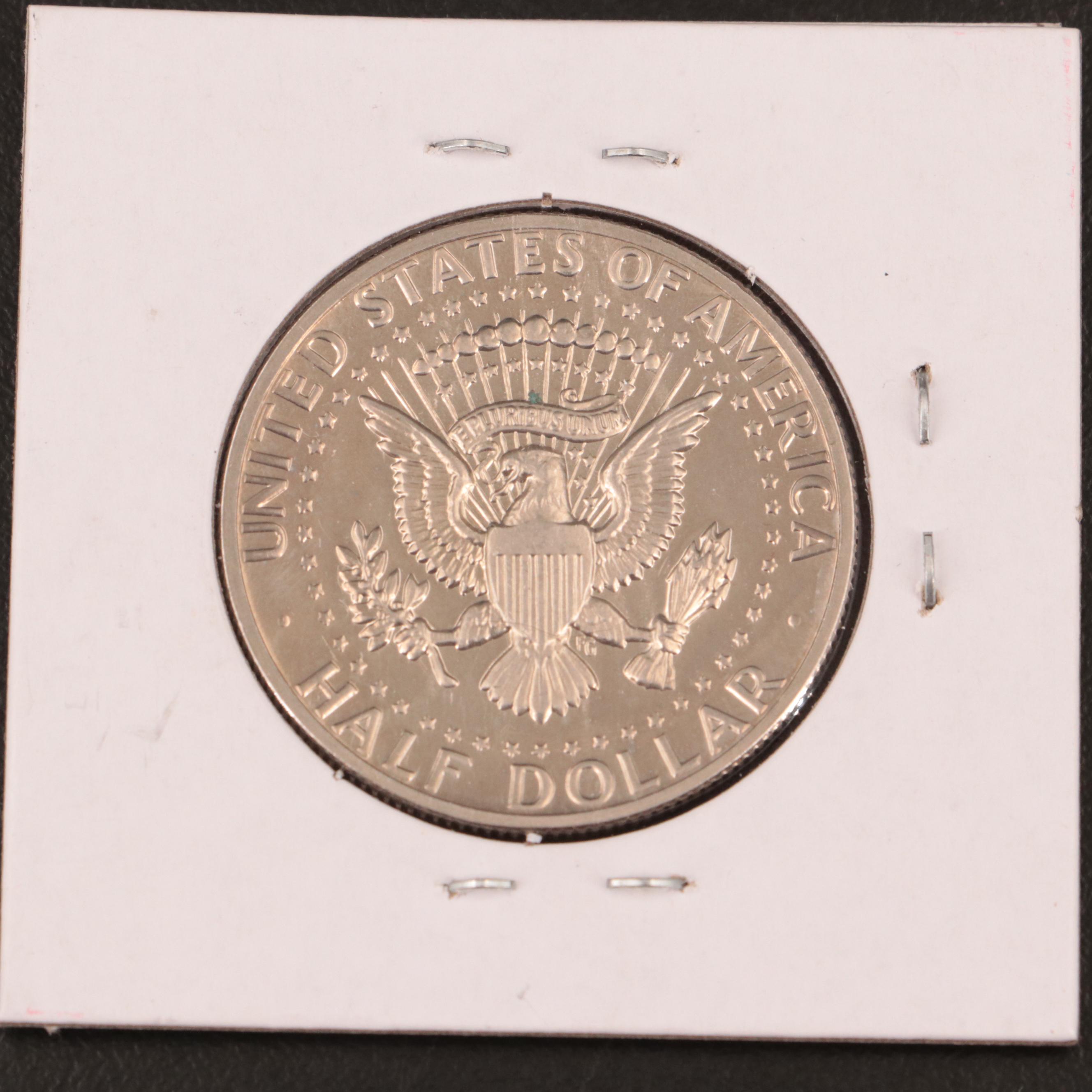 Twenty Proof Kennedy Half Dollars