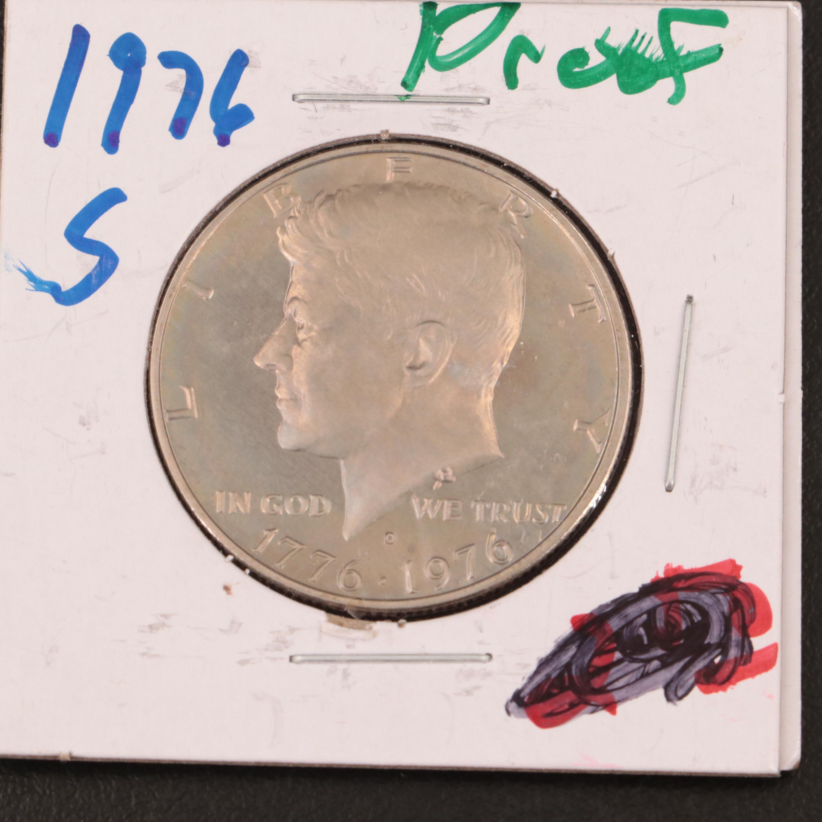 Twenty Proof Kennedy Half Dollars