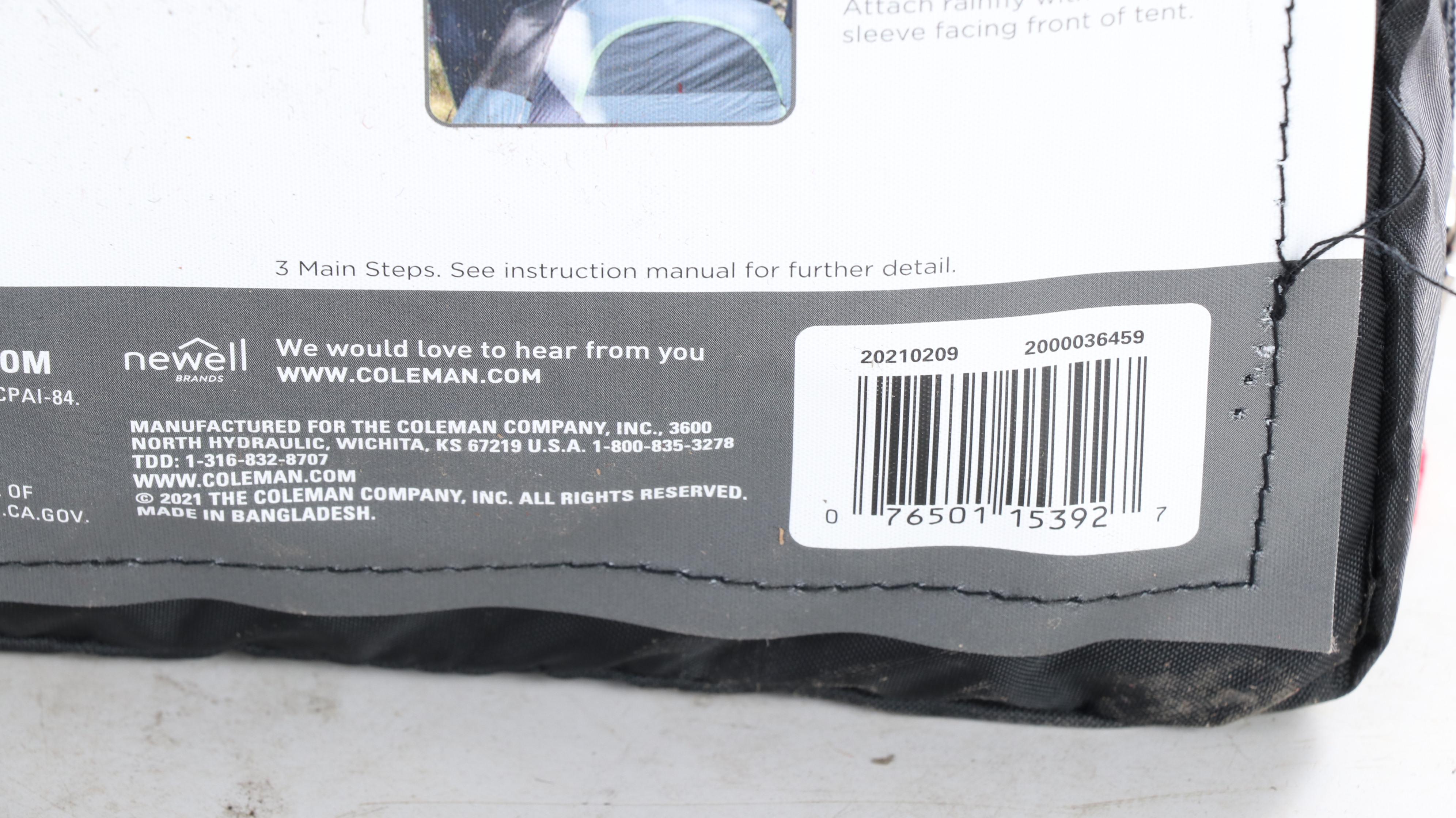 Coleman Skydome Four-Person Tent in Blue