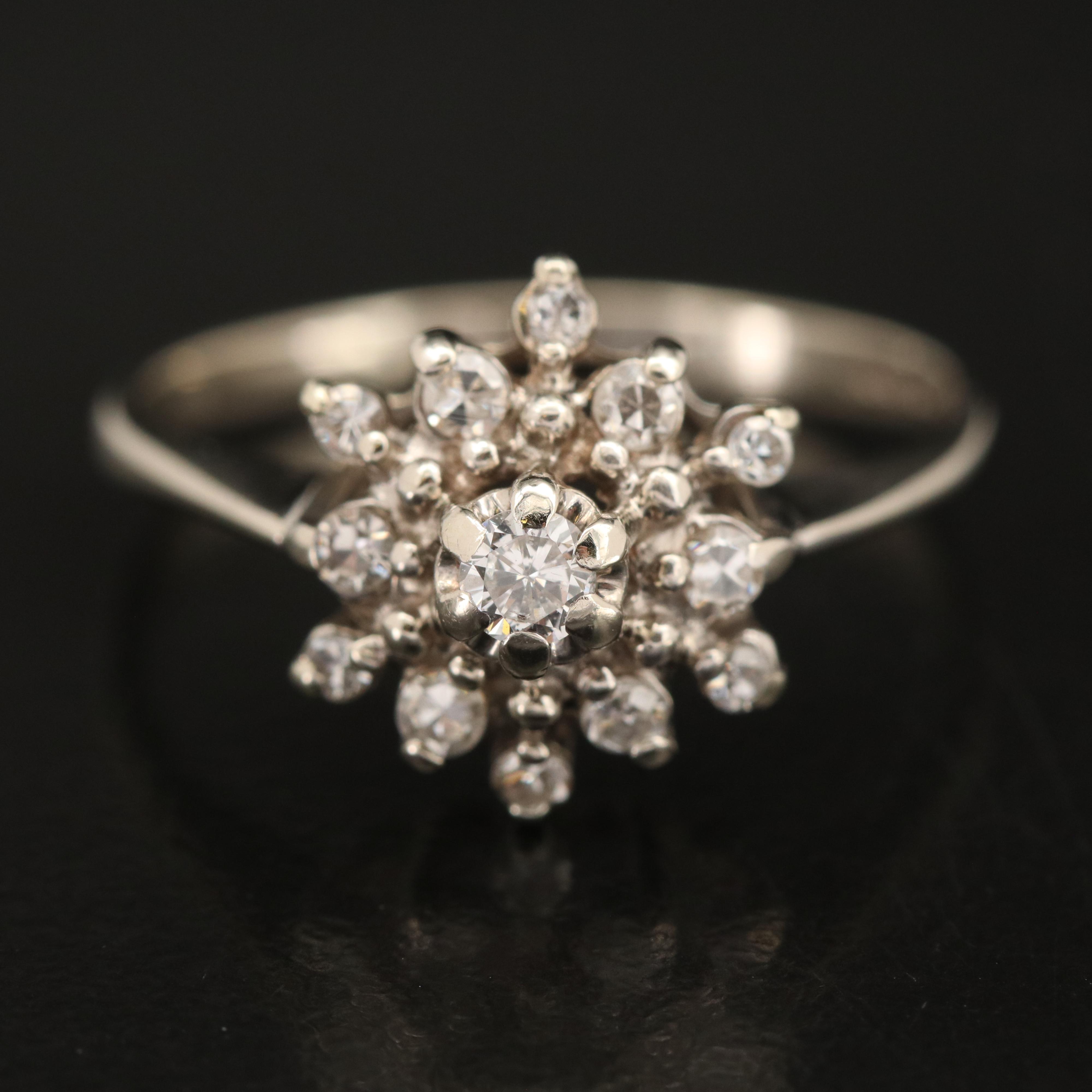 14K 0.33 CTW Diamond Ring