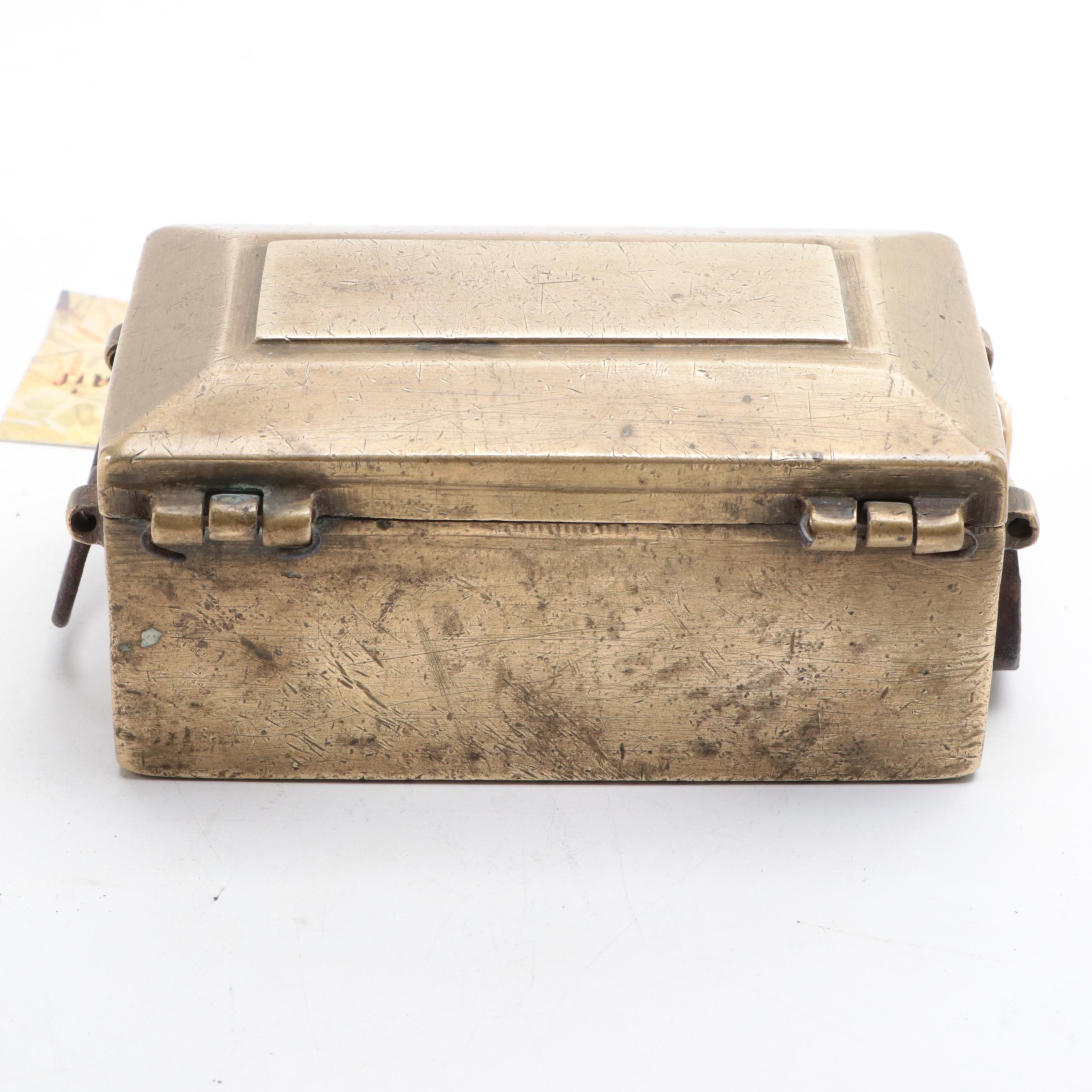 Filipino Brass Betel Nut Boxes, Early and Mid-20th Century