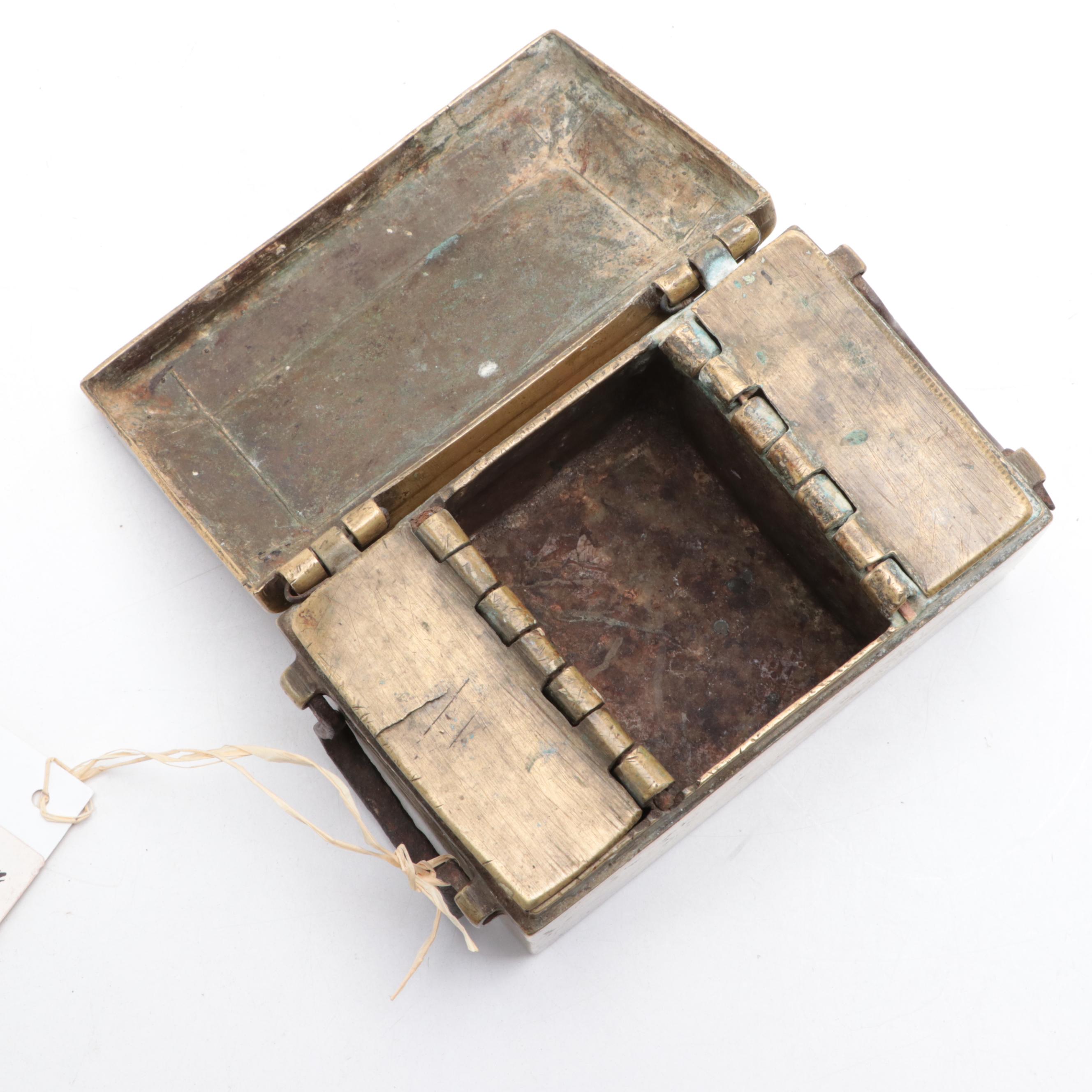 Filipino Brass Betel Nut Boxes, Early and Mid-20th Century