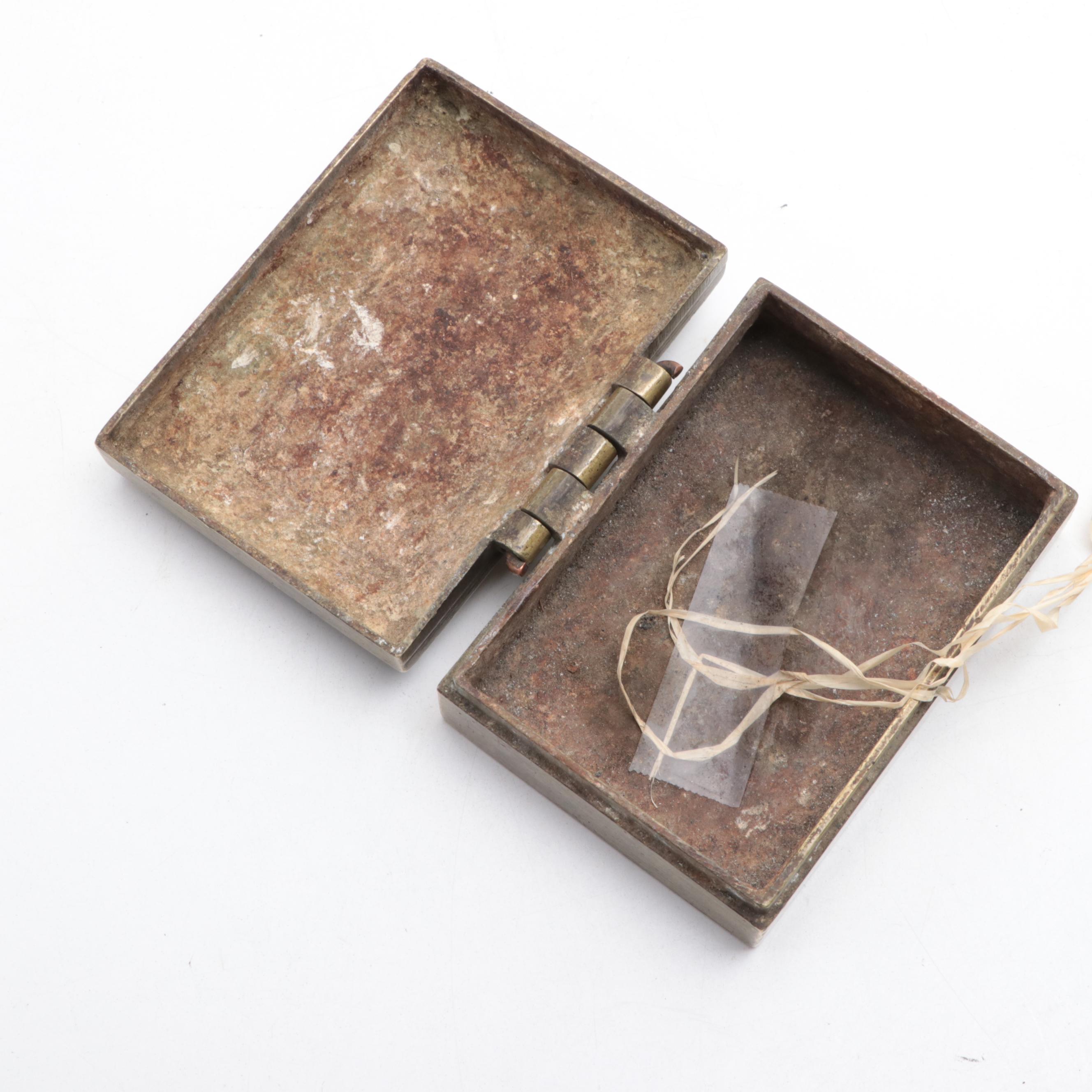 Filipino Brass Betel Nut Boxes, Early and Mid-20th Century