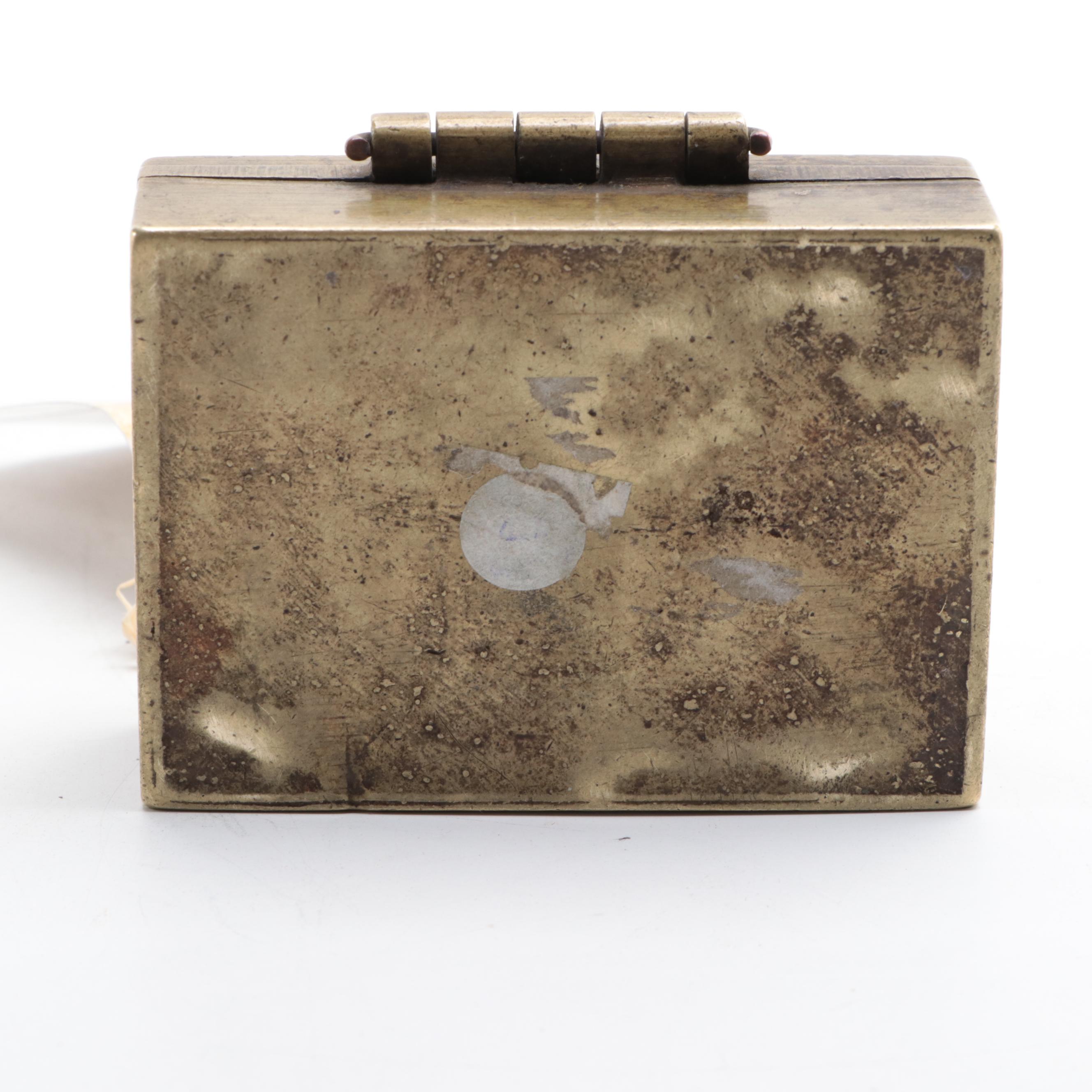 Filipino Brass Betel Nut Boxes, Early and Mid-20th Century