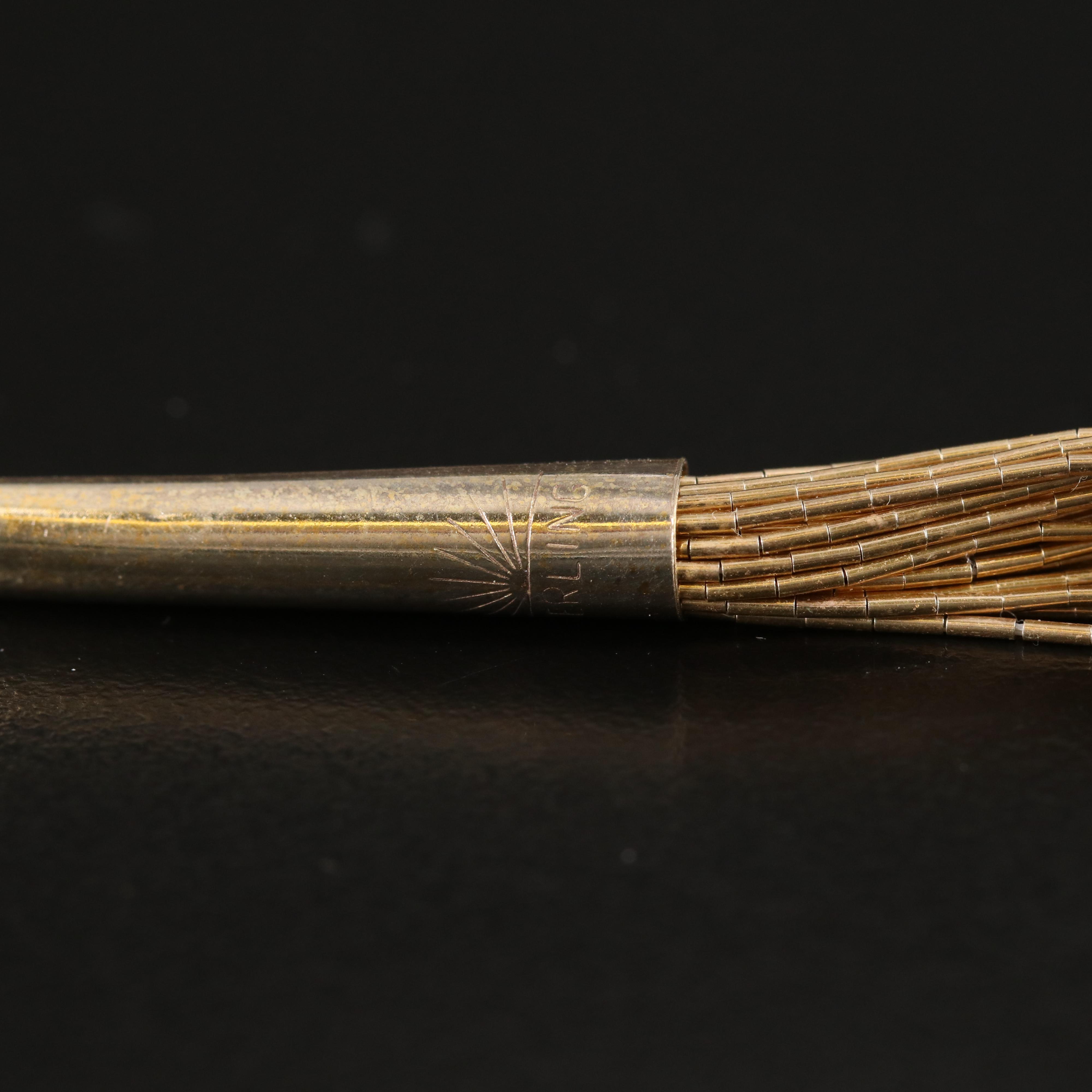 Sterling Thirty Strand Liquid Silver Necklace