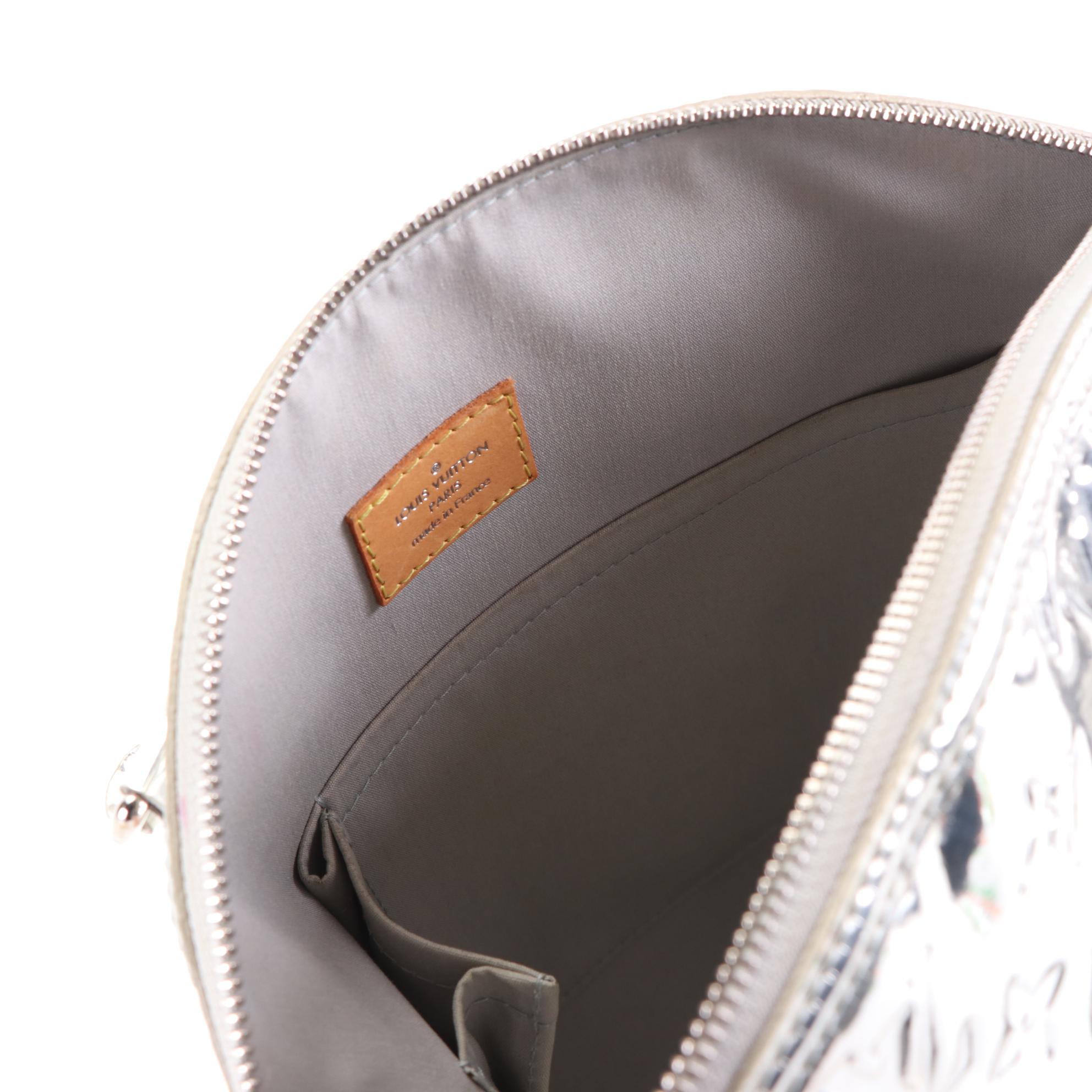 Louis Vuitton LockIt Handbag in Monogram Miroir PVC