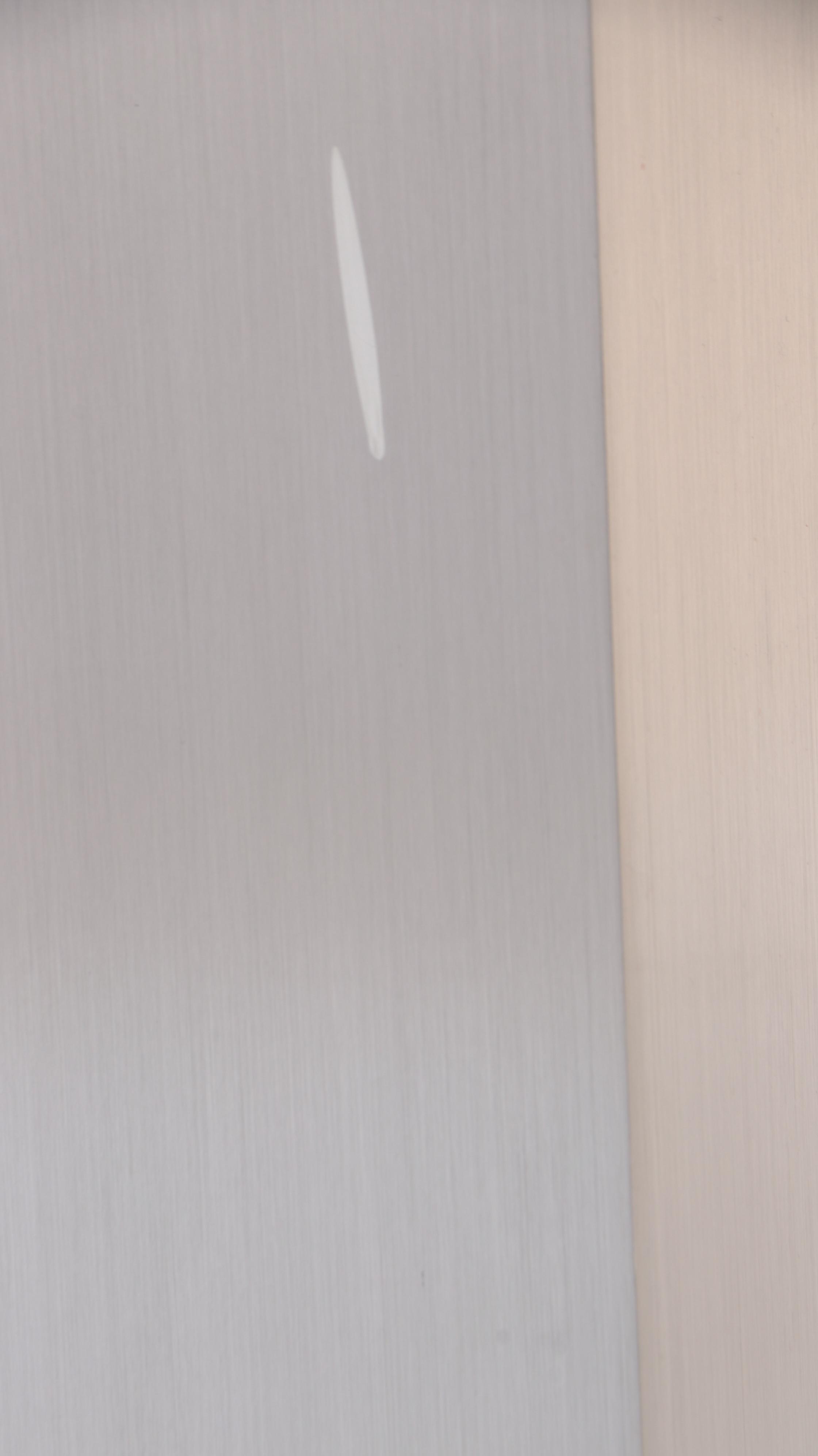 Rudi Stern for George Kovacs Brushed Aluminum and Neon Floor Lamp, Circa 1980