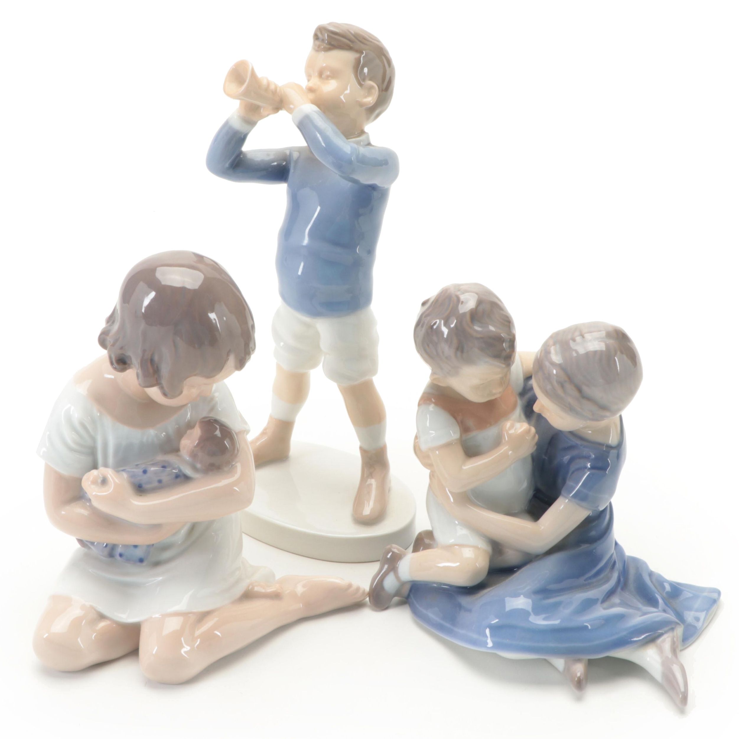Royal Copenhagen and Bing & Grøndahl Porcelain Figurines