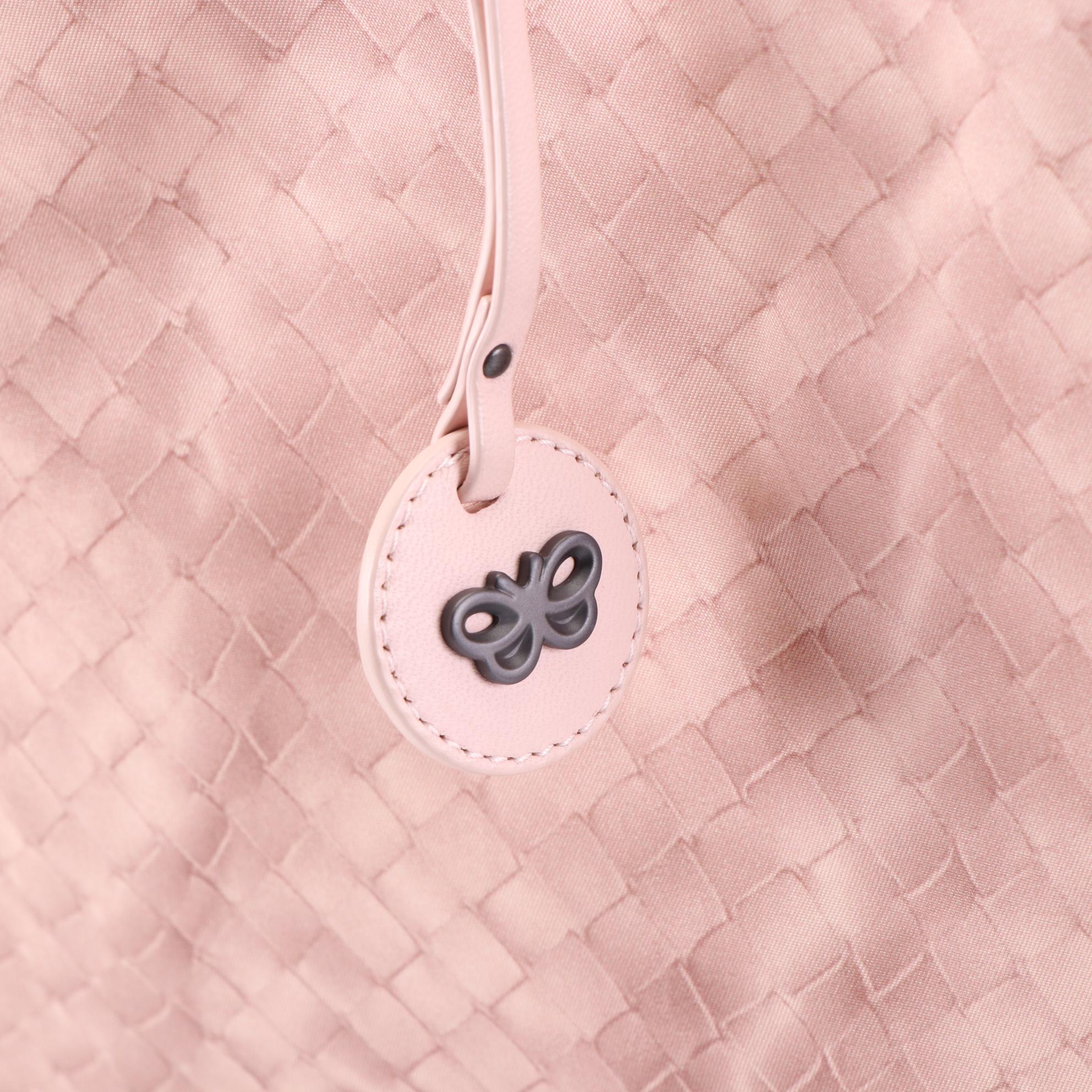 Bottega Veneta Large Tote in Intrecciolusion-Printed Nylon Gabardine and Leather